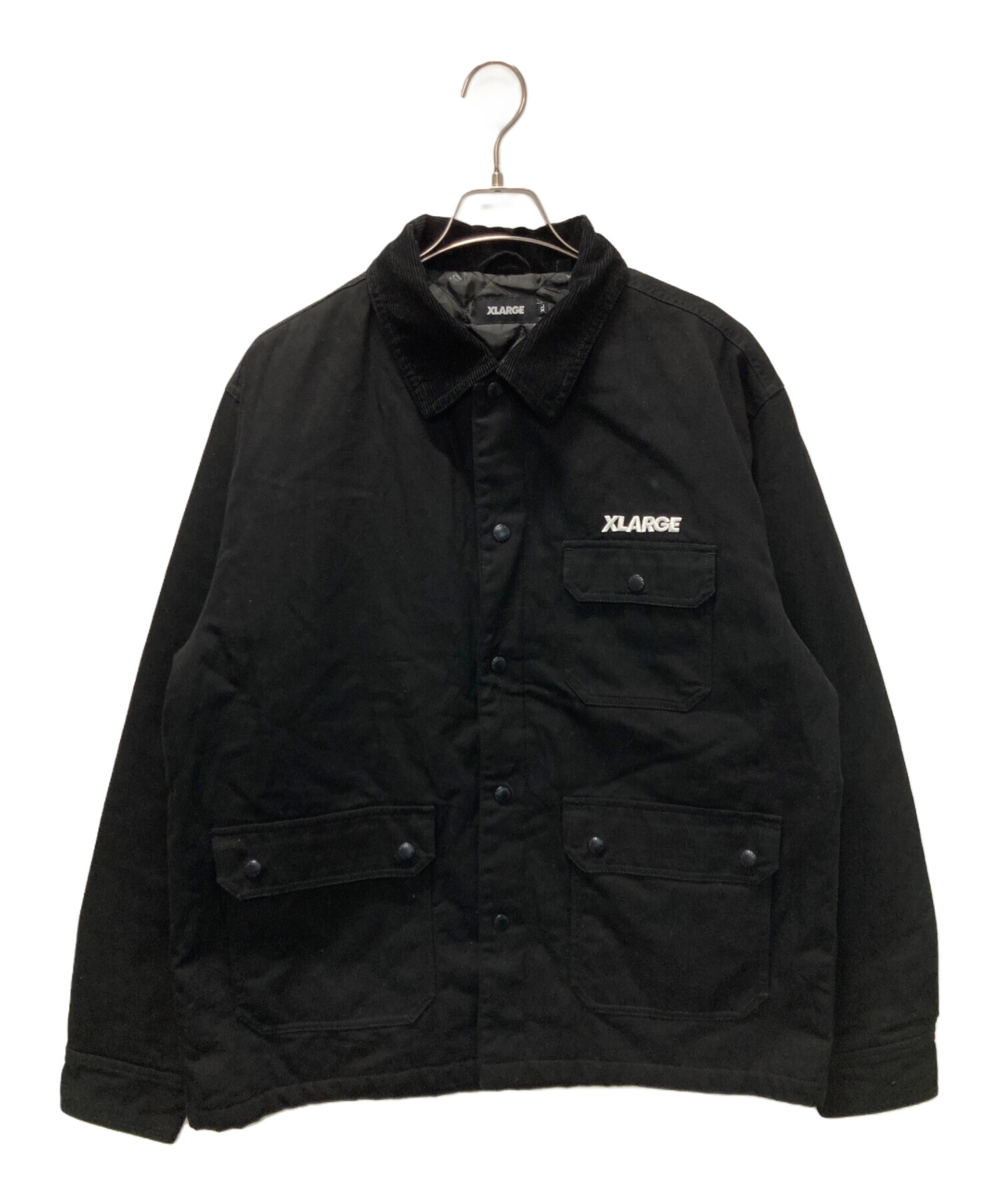中古・古着通販】X-LARGE (エクストララージ) OG WORK JACKET ブラック