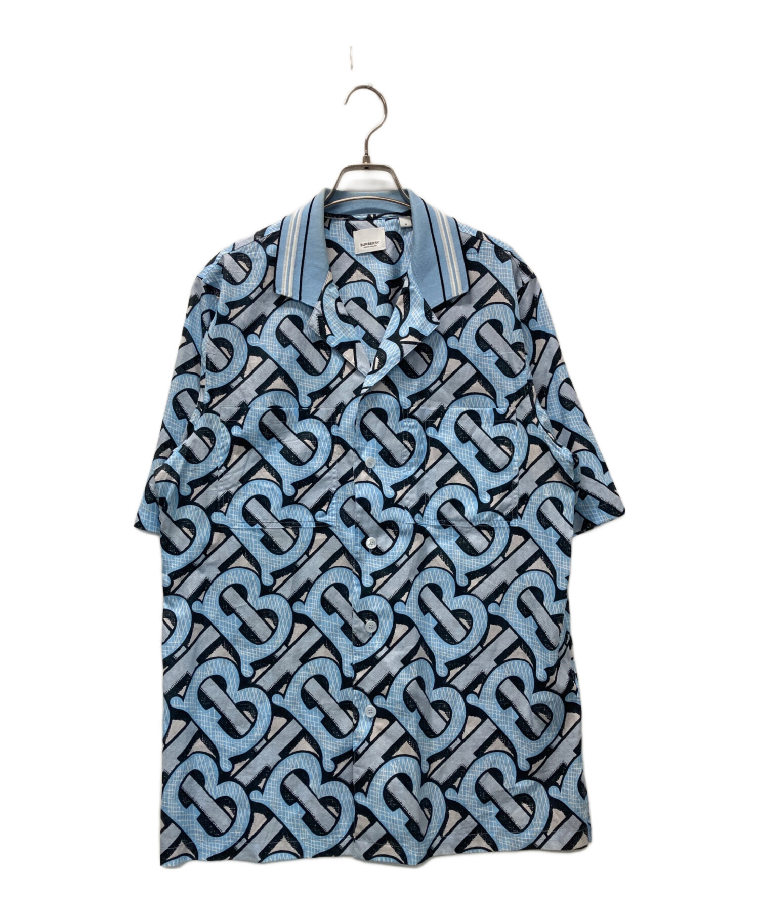 中古・古着通販】BURBERRY (バーバリー) TBロゴ モノグラムシャツ