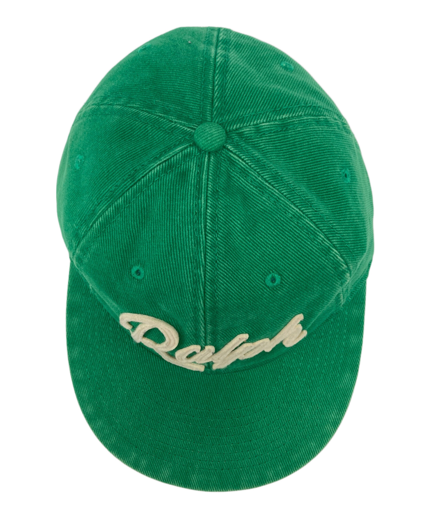 【新品、未使用】ラルフローレン コーデュロイ キャップ 緑 緑 polo キャップ 中古・古着通販 POLO RALPH LAUREN ポロ・ラルフ