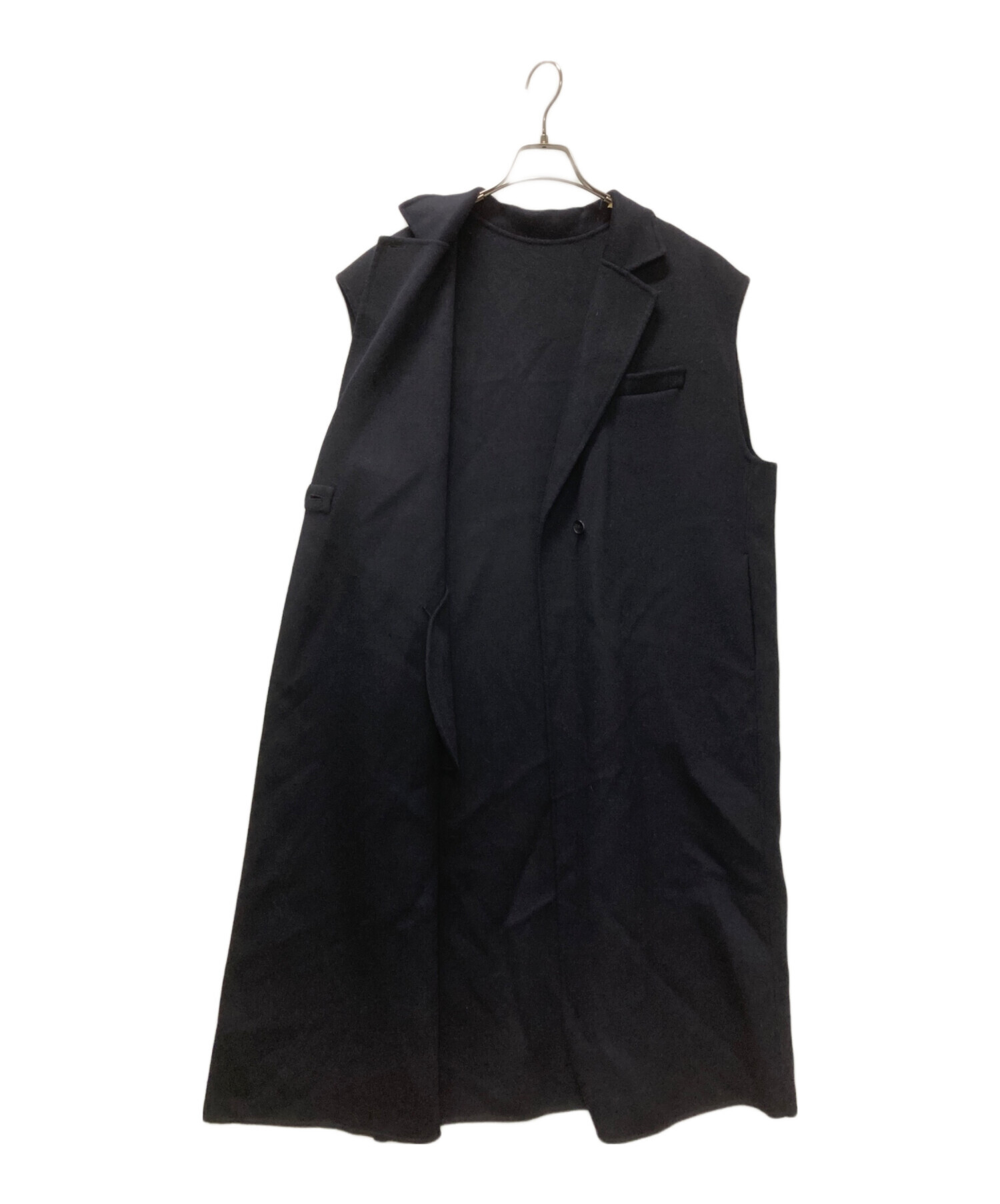 中古・古着通販】mizuiro-ind (ミズイロインド) tailored long jilet