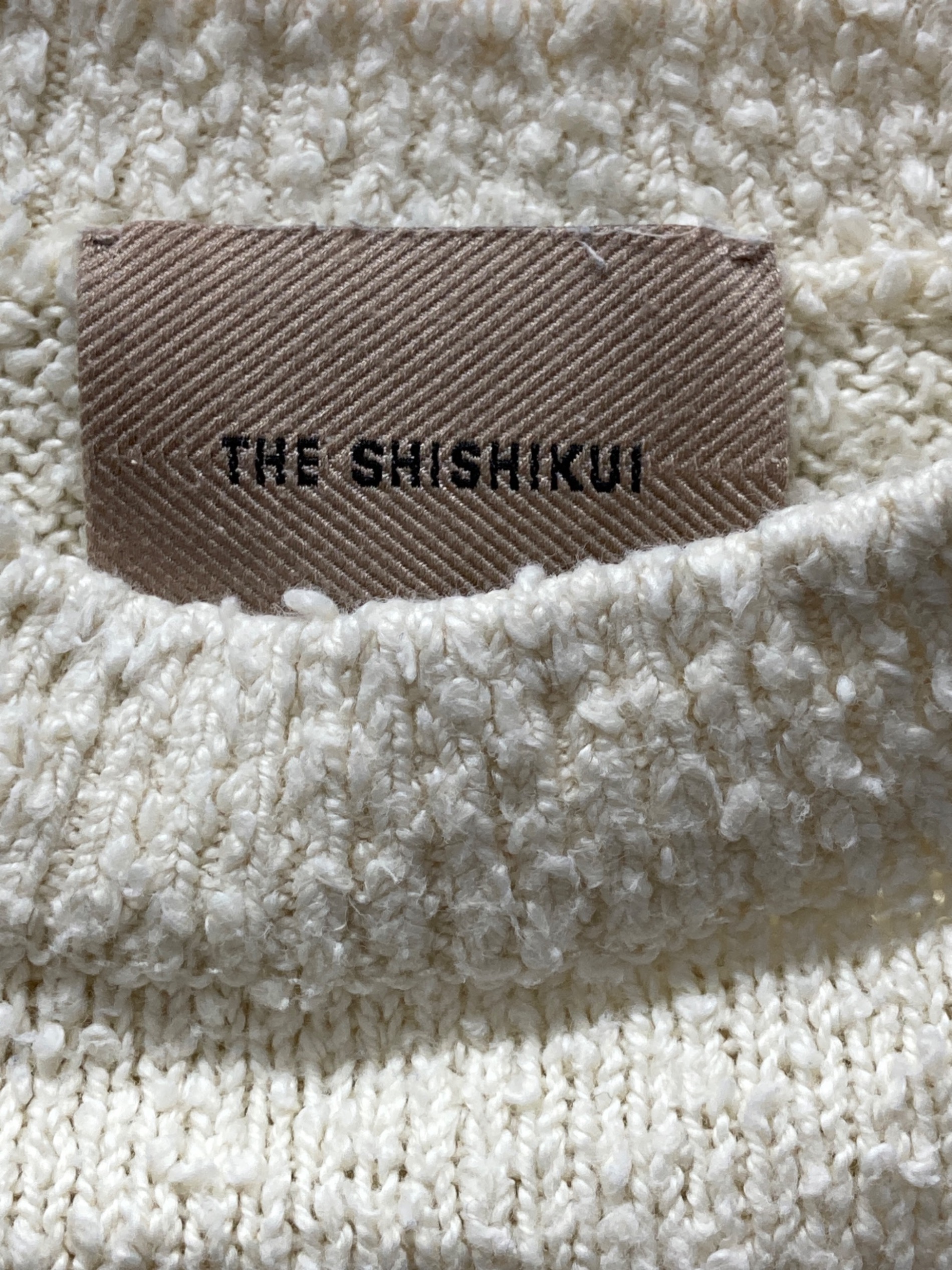 中古・古着通販】THE SHISHIKUI (シシクイ) 半袖カットソー ベージュ 
