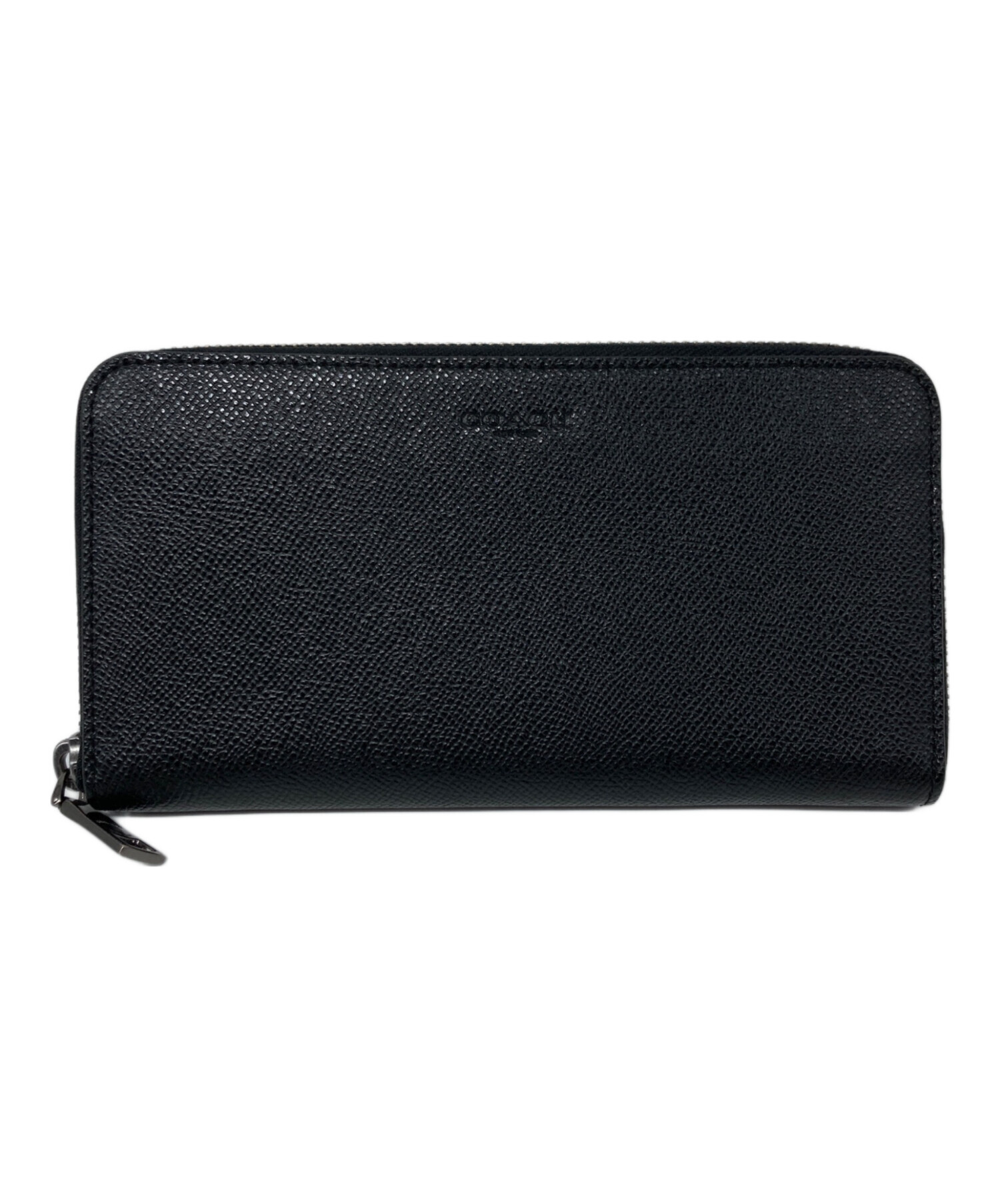 ★雅★ COACH グラフィティ長財布 黒 中古・古着通販】COACH (コーチ) 長財布 ブラック｜ブランド・古着通販