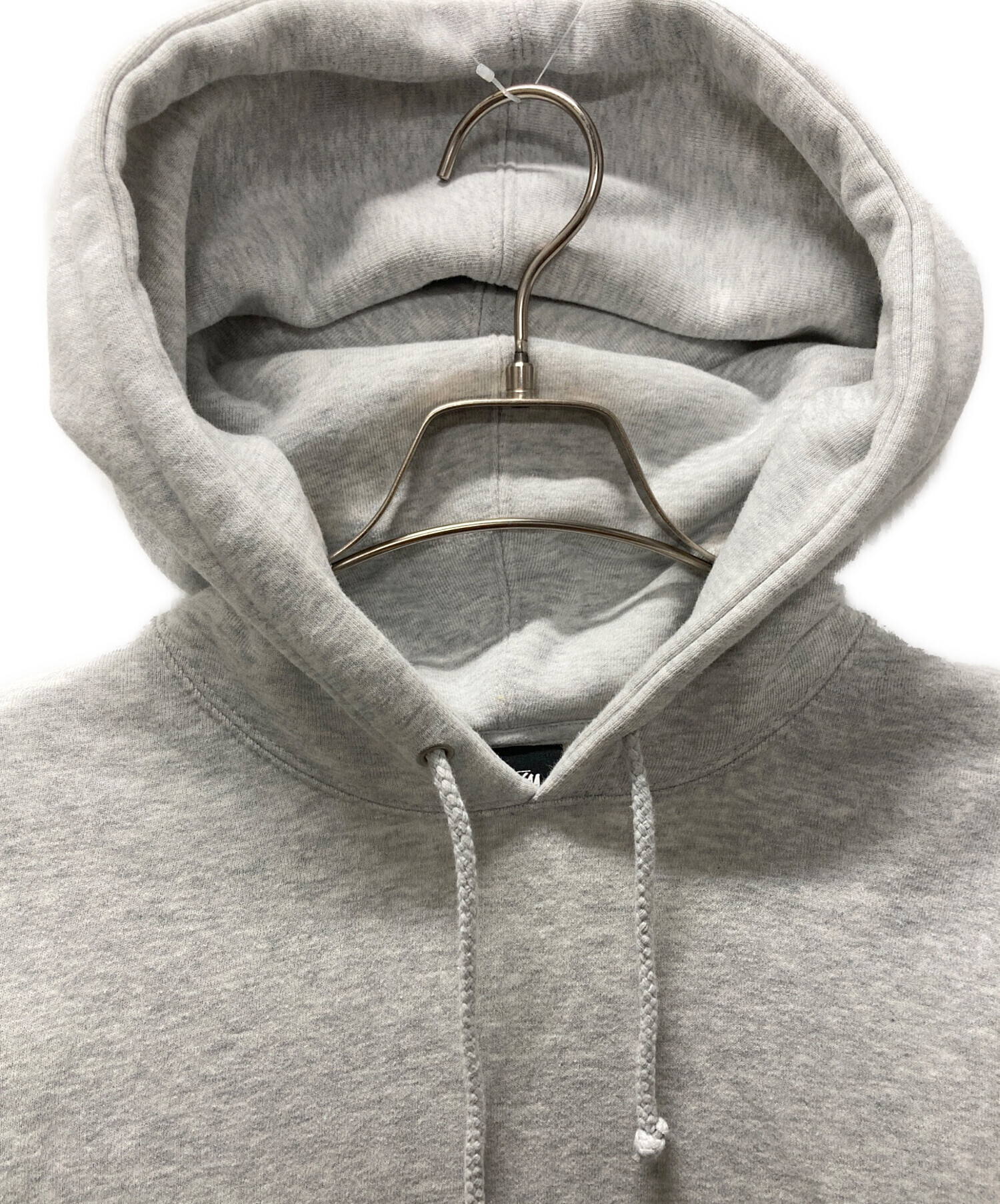 中古・古着通販】stussy (ステューシー) ロゴ刺繍プルオーバーパーカー