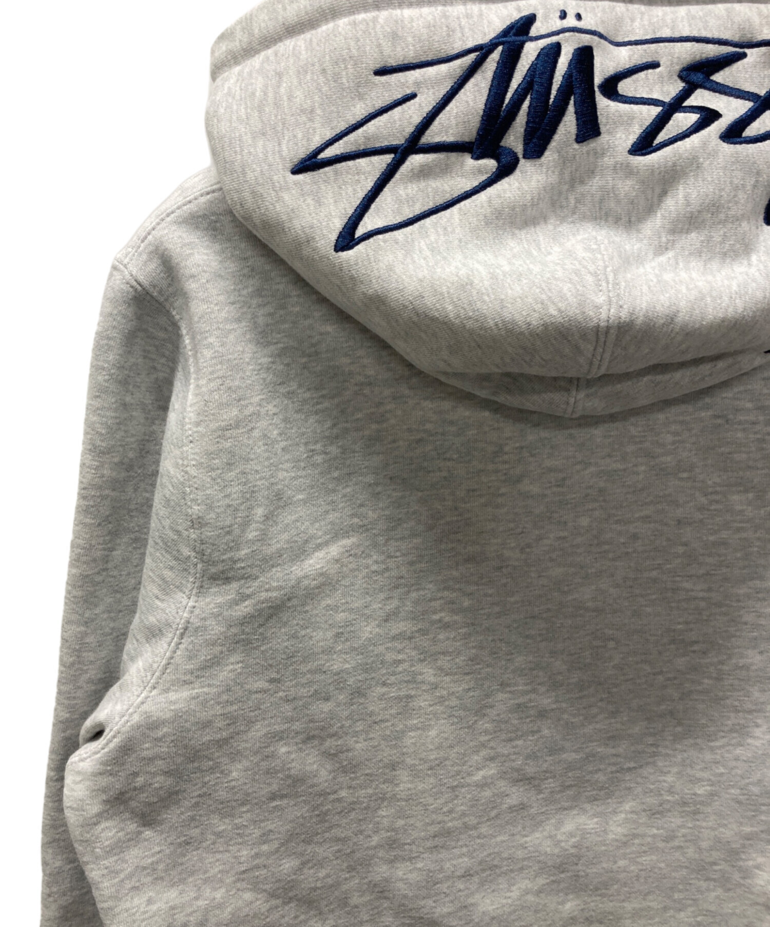 中古・古着通販】stussy (ステューシー) ロゴ刺繍プルオーバーパーカー