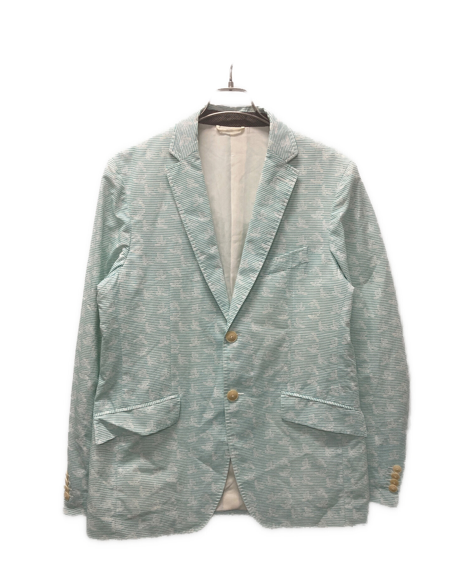 中古・古着通販】ETRO (エトロ) コットンシルクテーラードジャケット 