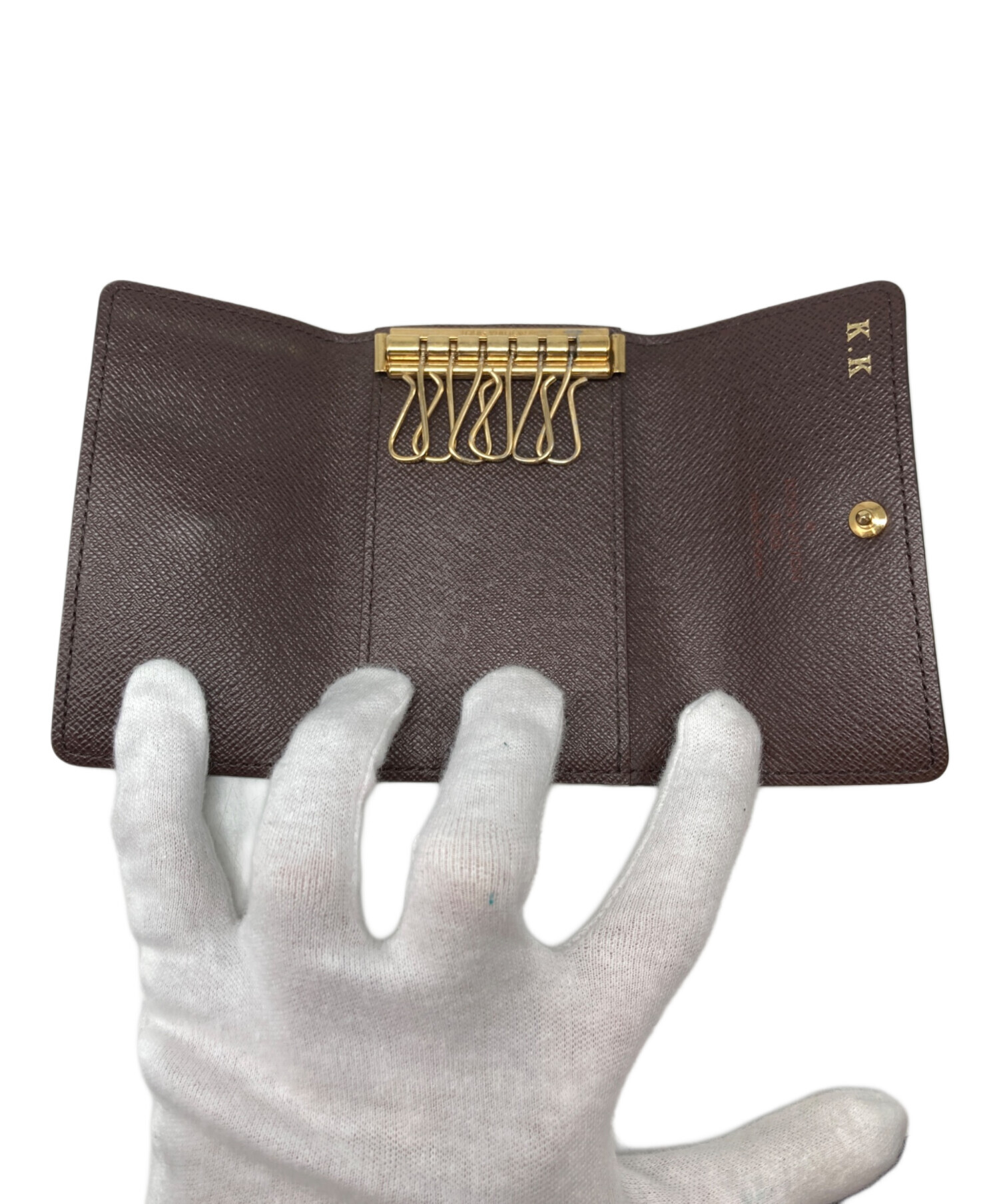 中古・古着通販】LOUIS VUITTON (ルイ ヴィトン) キーケース ブラウン