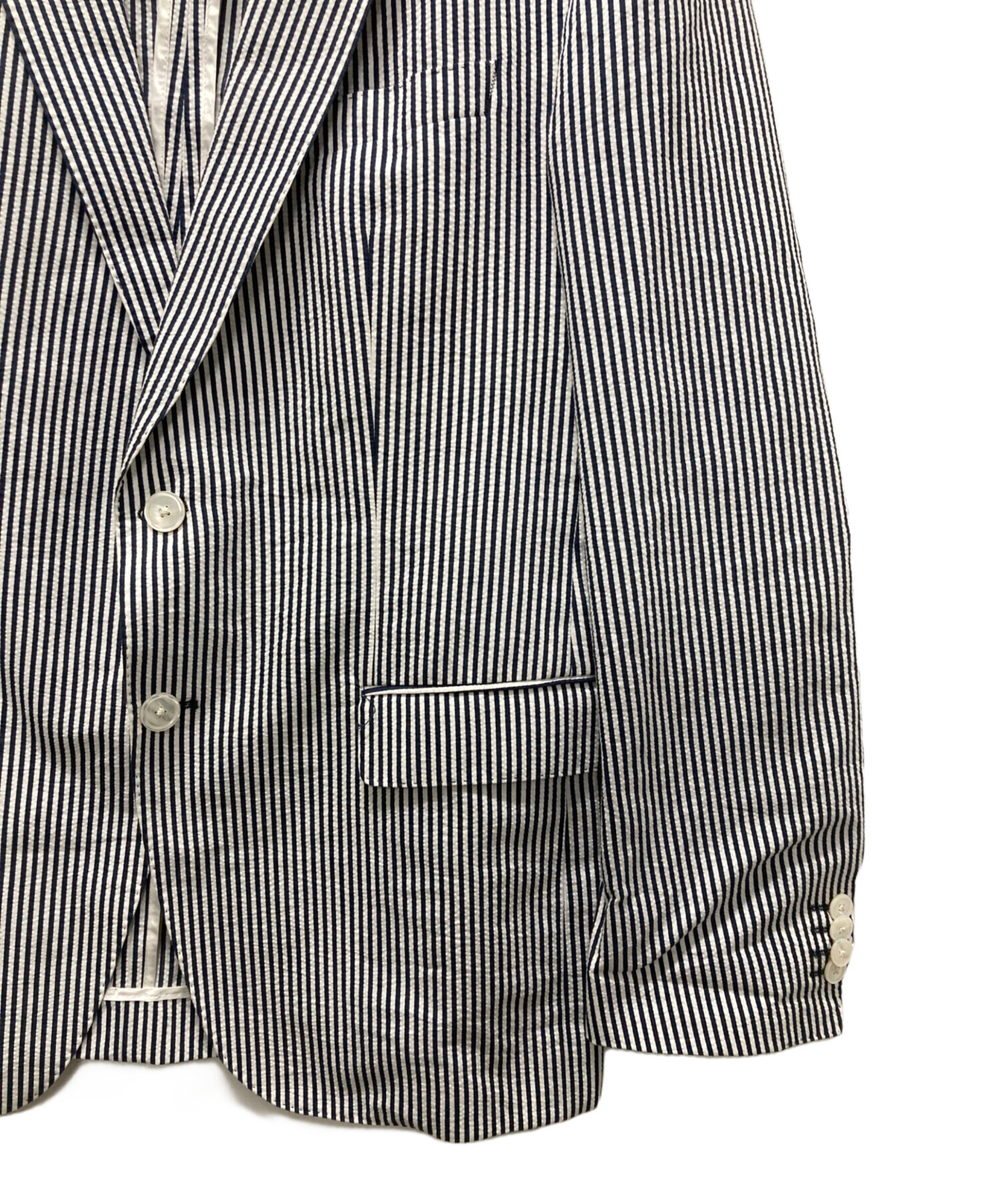 中古・古着通販】HUGO BOSS (ヒューゴ ボス) シアサッカーテーラード