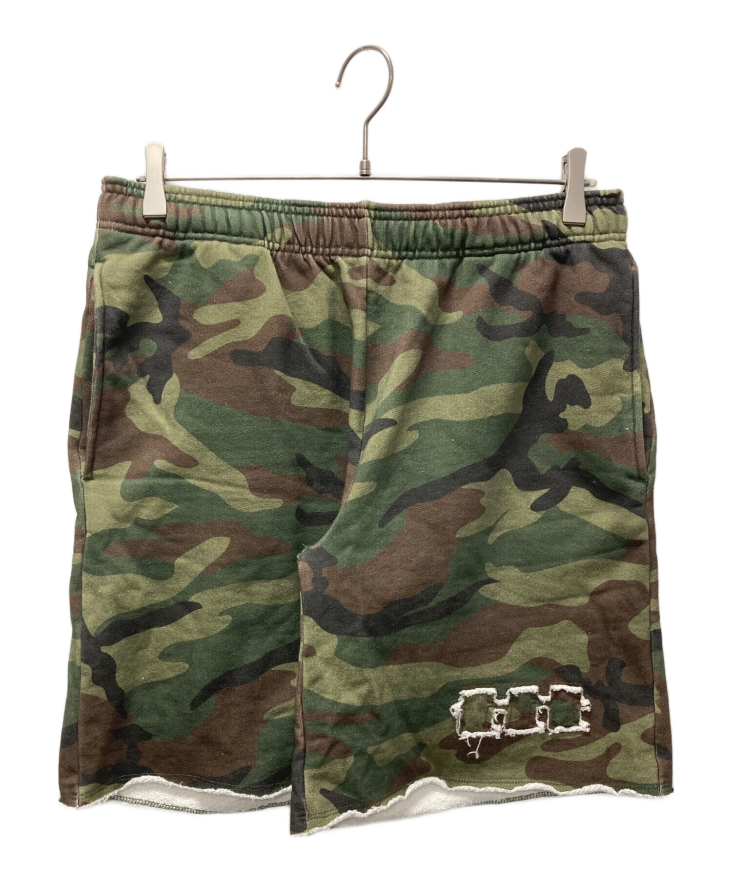 【TTT MSW】 カモフラージュ ショートパンツ L 中古・古着通販】TTT MSW (ティー) カモ柄スウェットハーフパンツ
