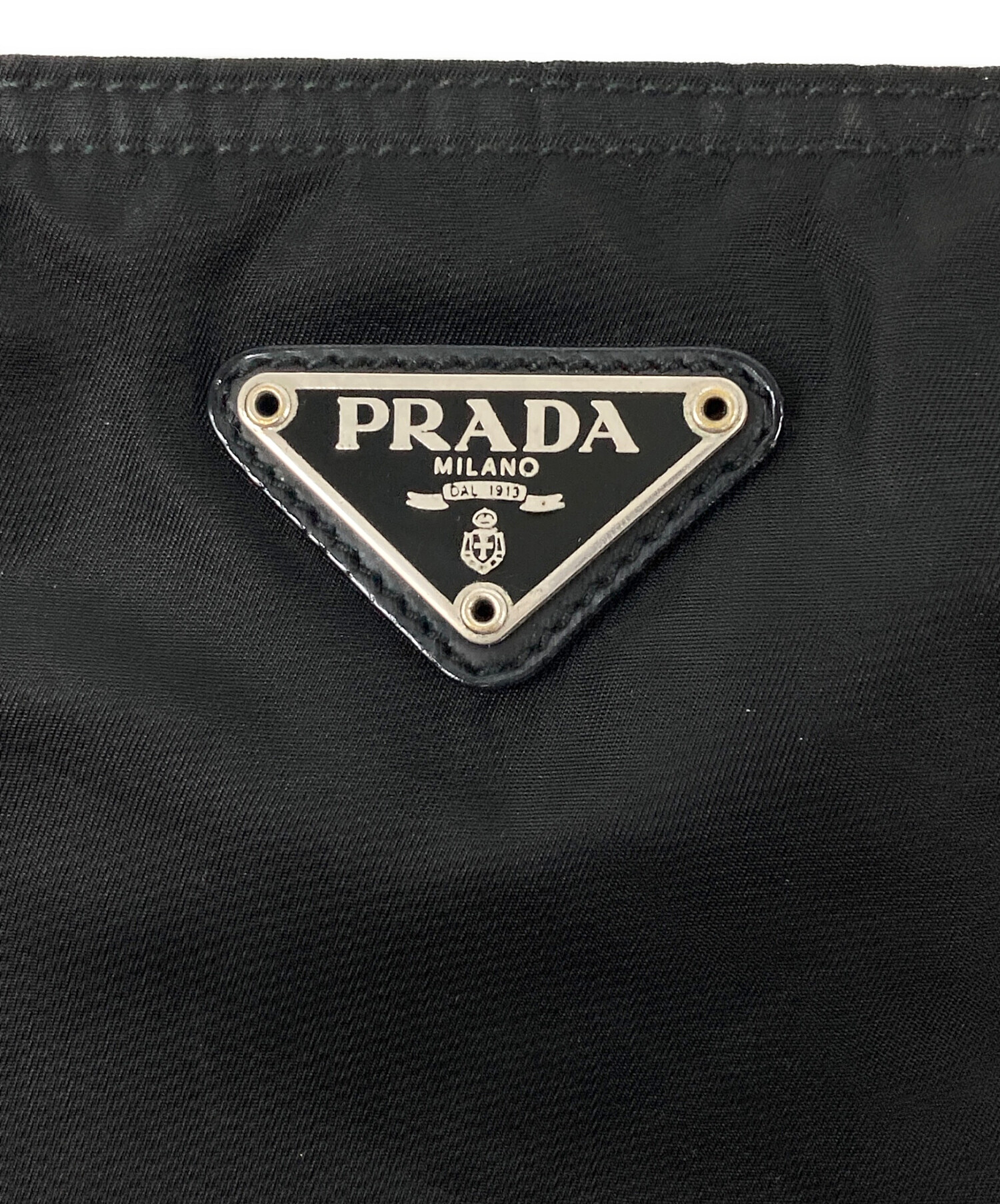 中古・古着通販】PRADA (プラダ) ナイロンスクエアショルダーバッグ 