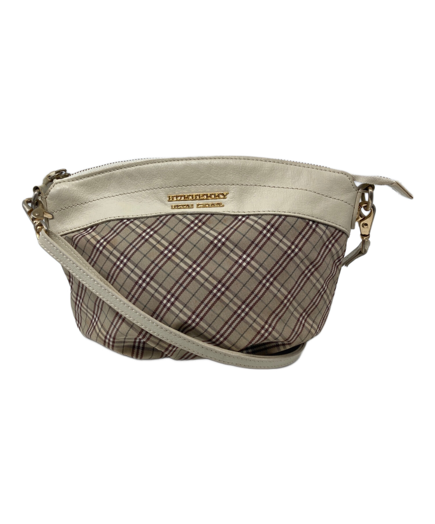 BURBERRY BLUE LABELチェック柄 ショルダーバッグ 中古・古着通販】BURBERRY BLUE LABEL (バーバリー ブルー レーベル