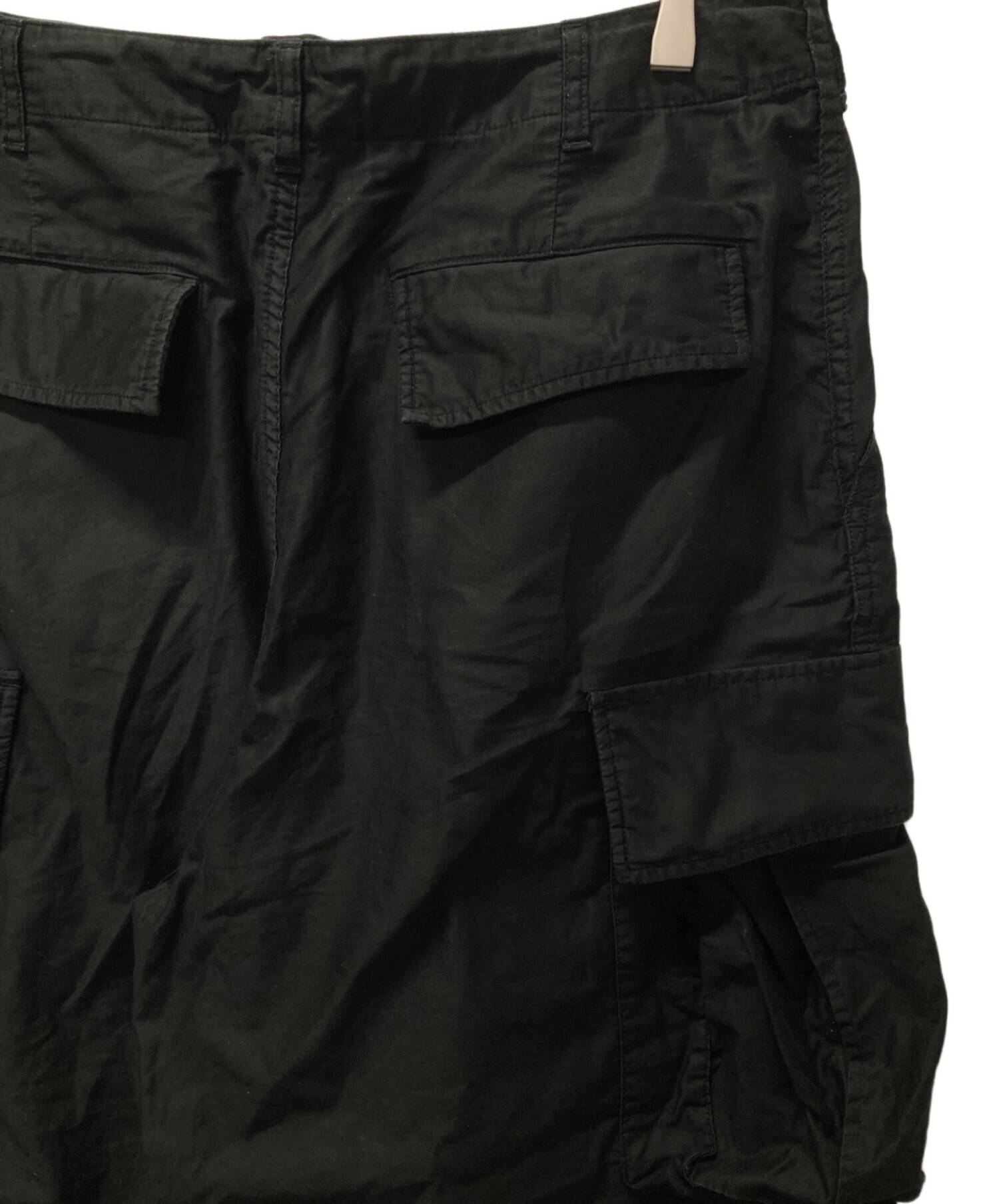 Needles ヒザデルパンツ BDU カーゴパンツ S ブラック 黒 完売品 中古・古着通販】Needles (ニードルズ) H.D. Pant - BDU