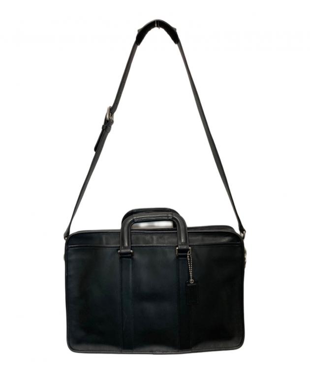 中古・古着通販】COACH (コーチ) 2WAYビジネスバッグ ブラック