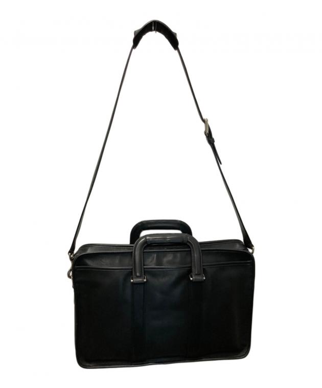 COACHコーチビジネスバッグ ブラック 2way　型番C2439 中古・古着通販】COACH (コーチ) 2WAYビジネスバッグ ブラック