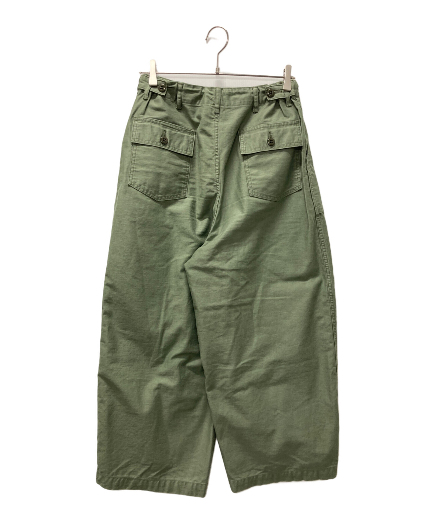 Needles ヒザデルパンツ カーキ 中古・古着通販】Needles (ニードルズ) ヒザデルパンツ/H.D Pant