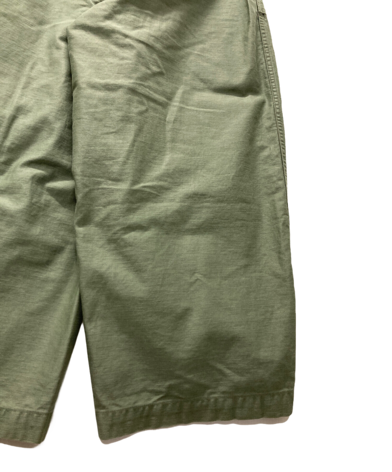 Needles ヒザデルパンツ サイズ1 カーキ 中古・古着通販】Needles (ニードルズ) ヒザデルパンツ/H.D Pant