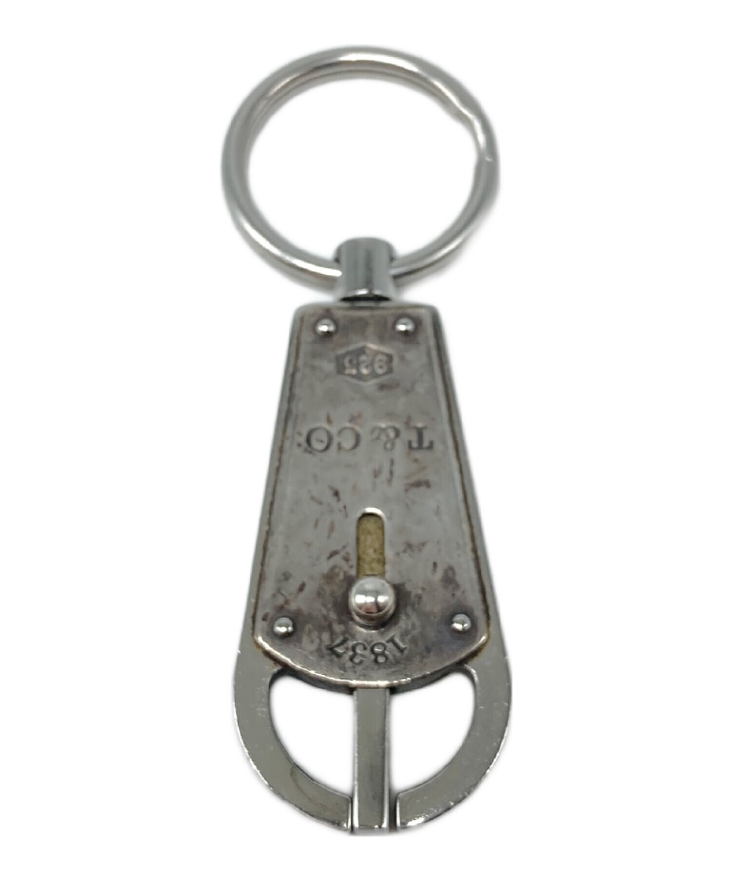 【希少】ティファニー　1837　バレット　キーホルダー　シルバー×メタル 中古・古着通販】TIFFANY & Co. (ティファニー) 1837 メイカーズ