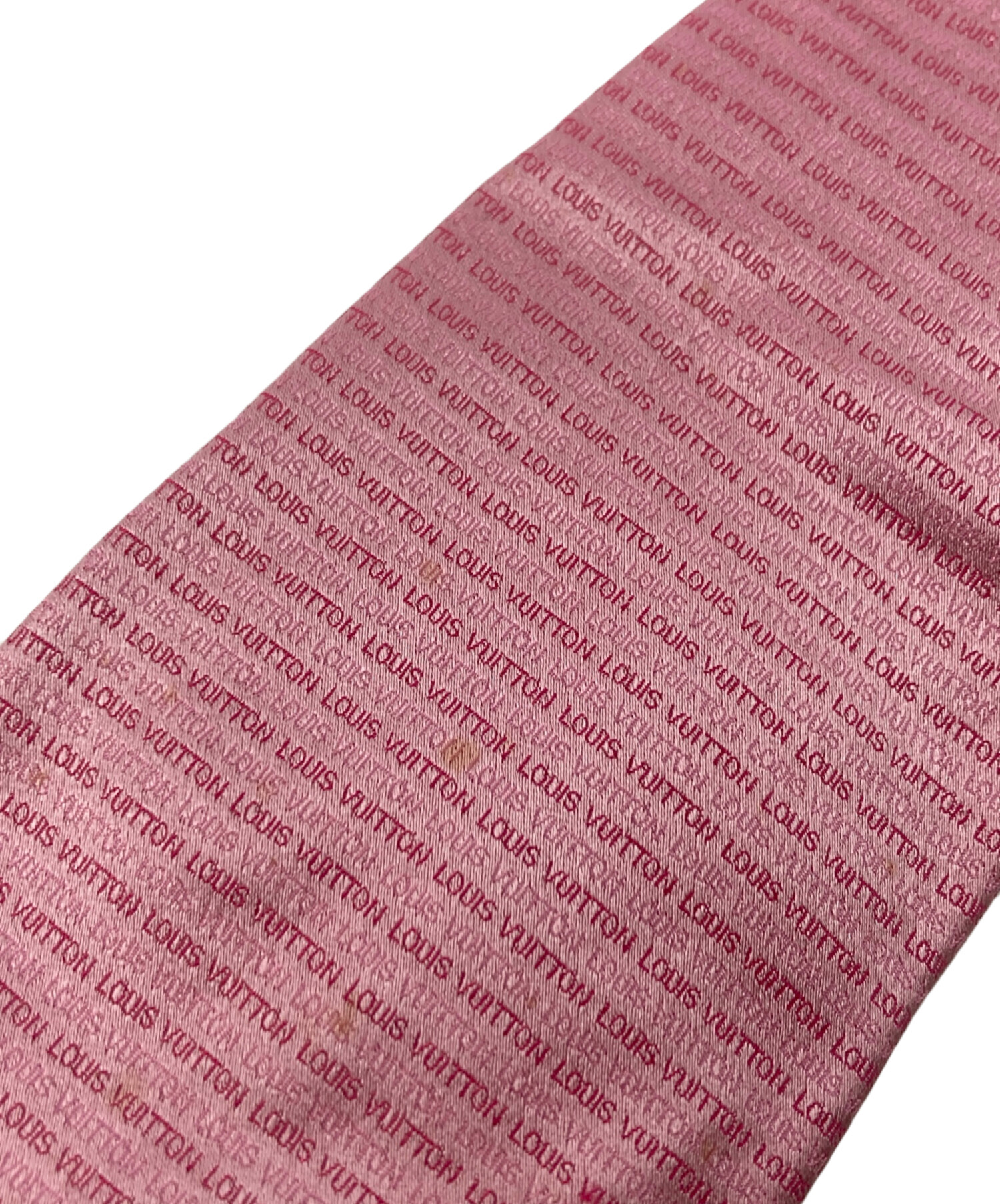 中古・古着通販】LOUIS VUITTON (ルイ ヴィトン) 総柄ネクタイ ピンク