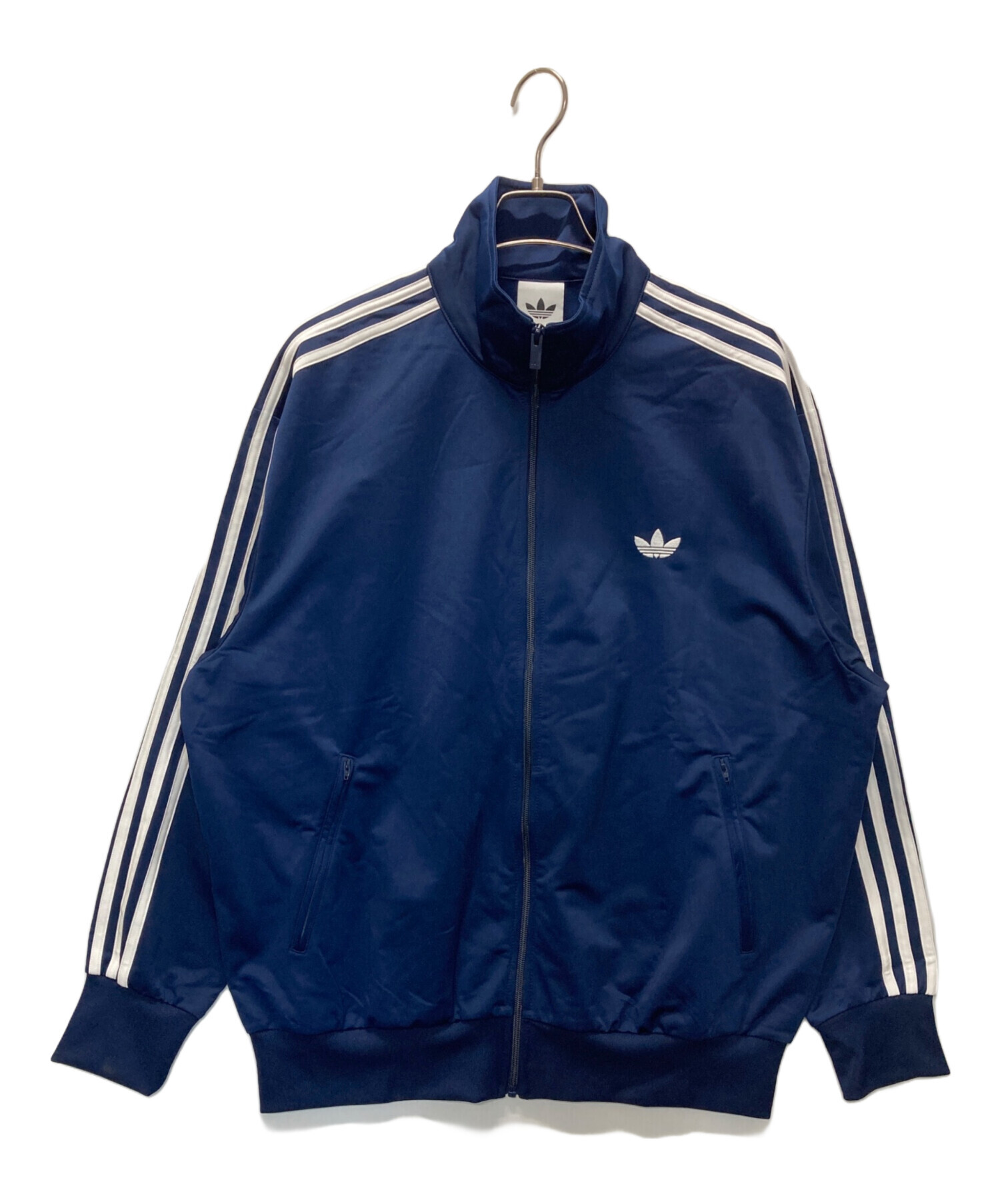 トラックジャケット ネイビー XL 中古・古着通販】adidas (アディダス) トラックジャケット ネイビー