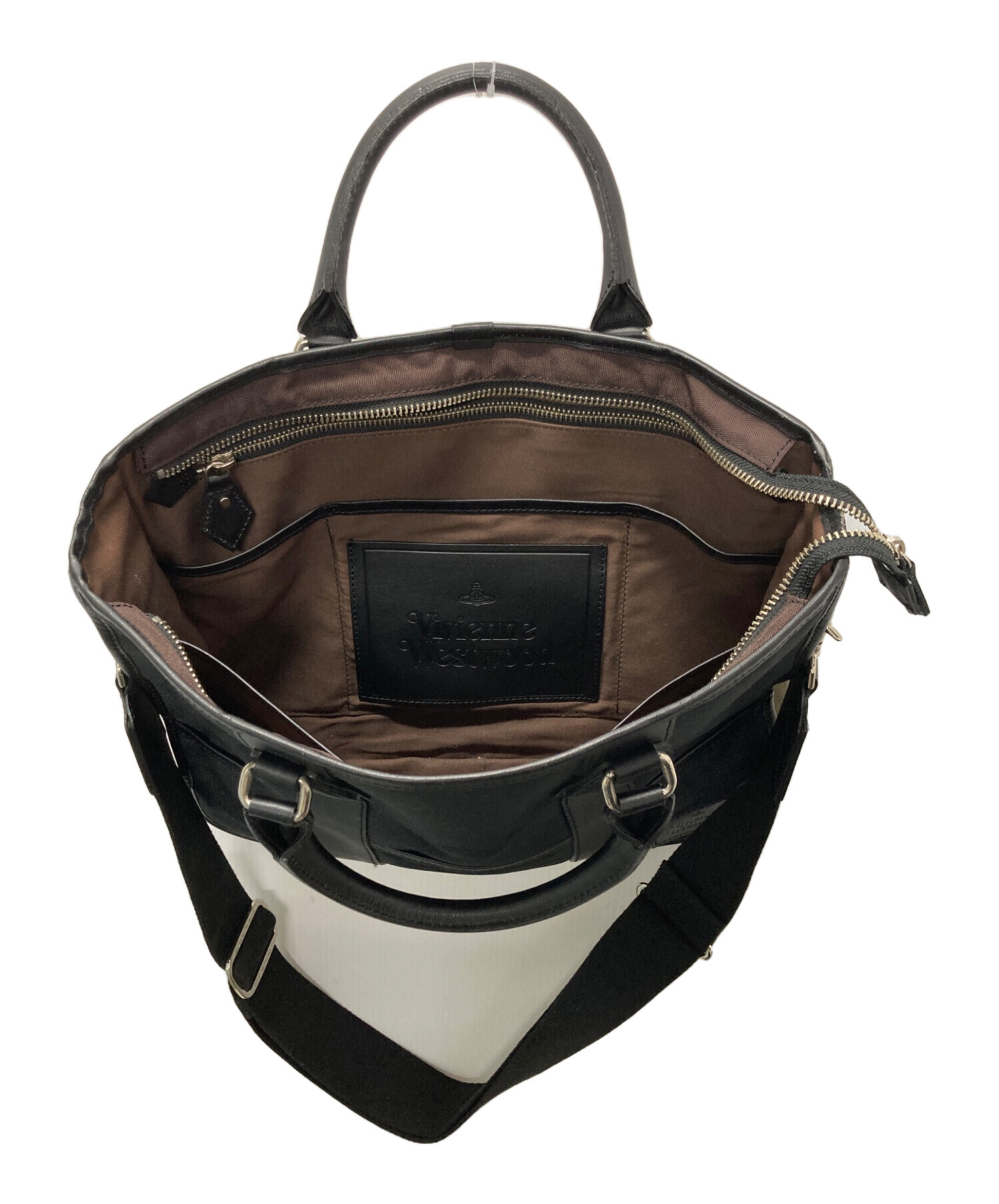 ヴィヴィアンウエストウッド　ビジネスバッグ　2way　ブラック　タグ付き 中古・古着通販】Vivienne Westwood (ヴィヴィアンウエストウッド