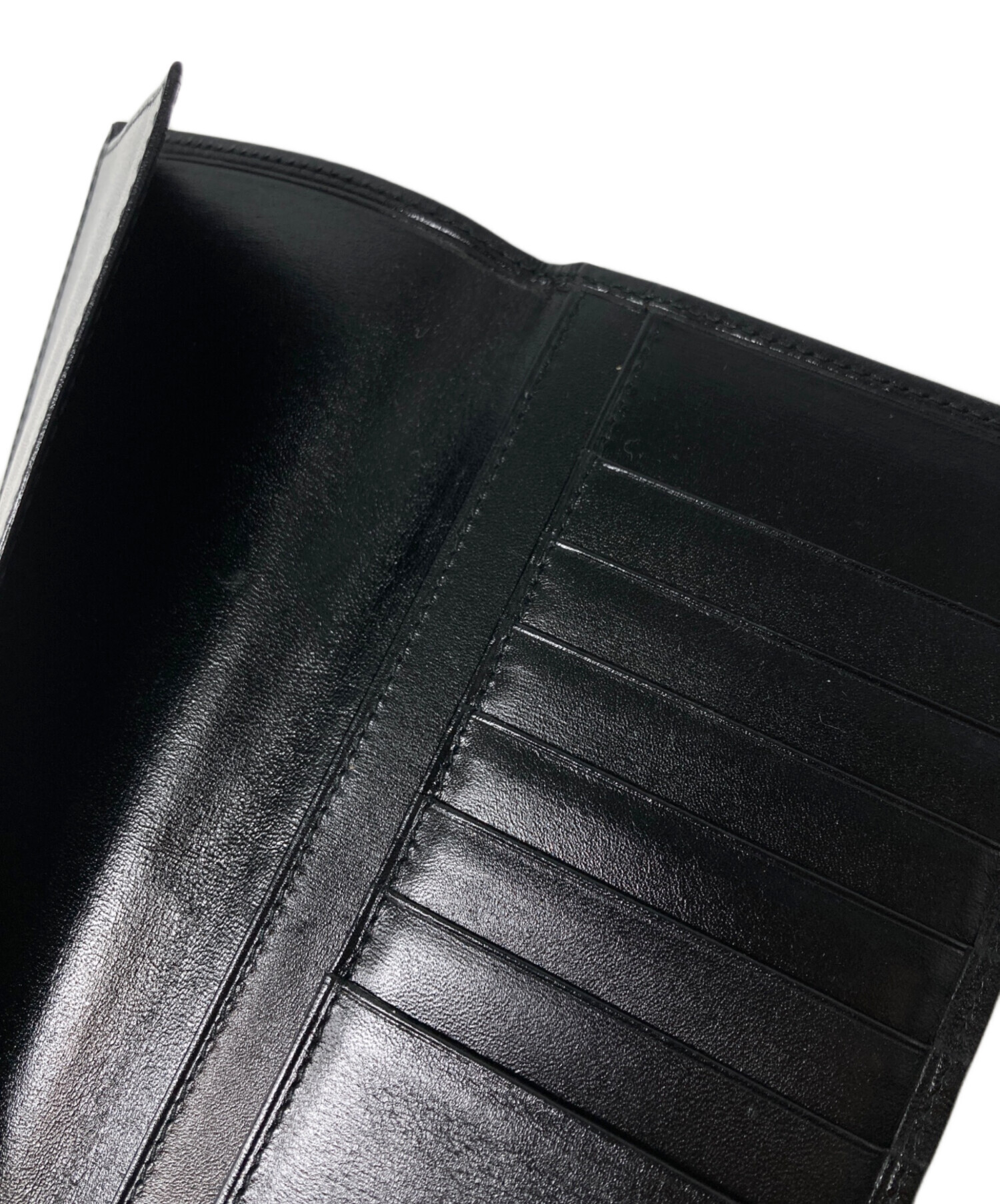 中古・古着通販】Cartier (カルティエ) 長財布 ブラック｜ブランド