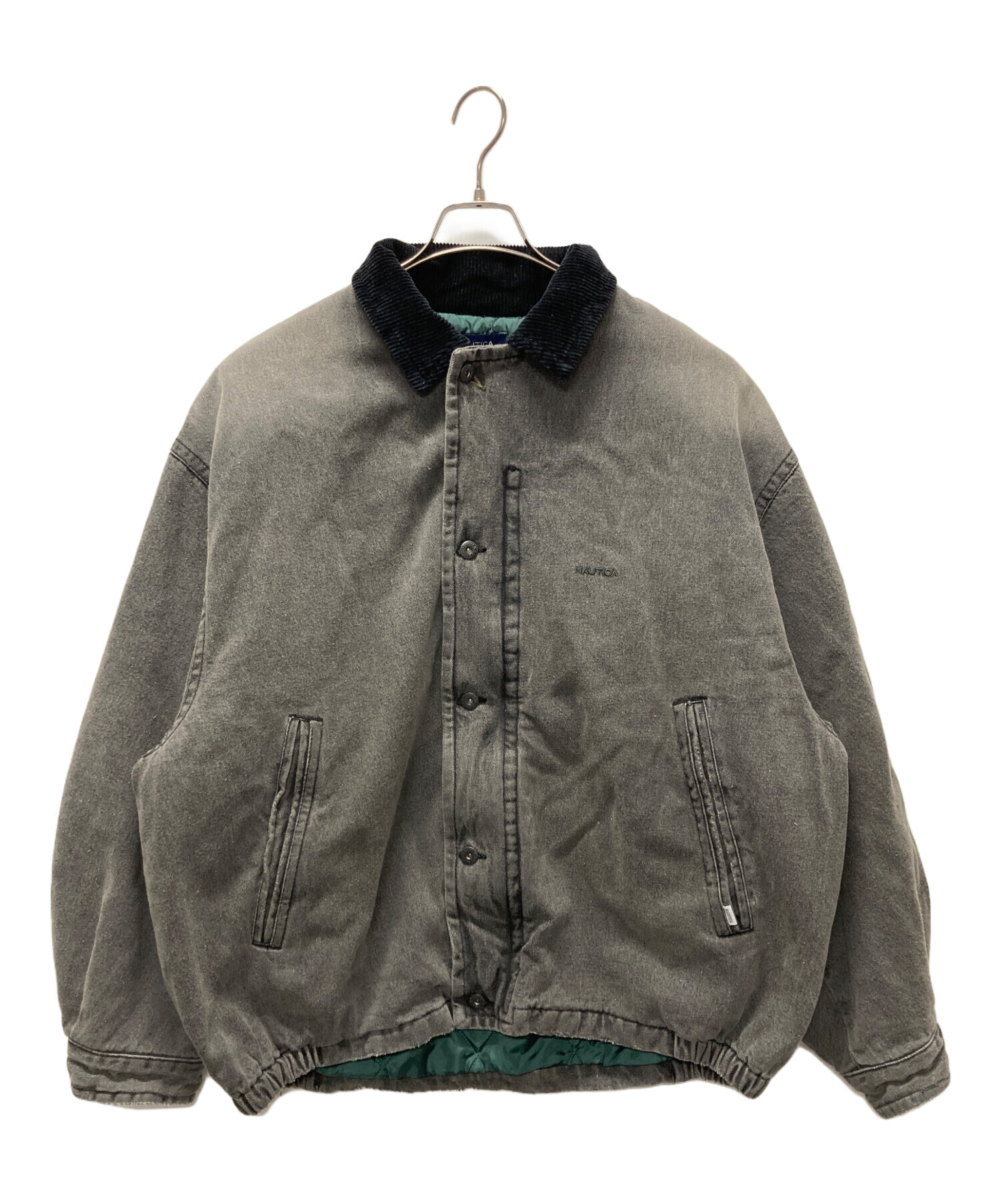 中古・古着通販】NAUTICA (ノーティカ) Denim Blouson グレー サイズ