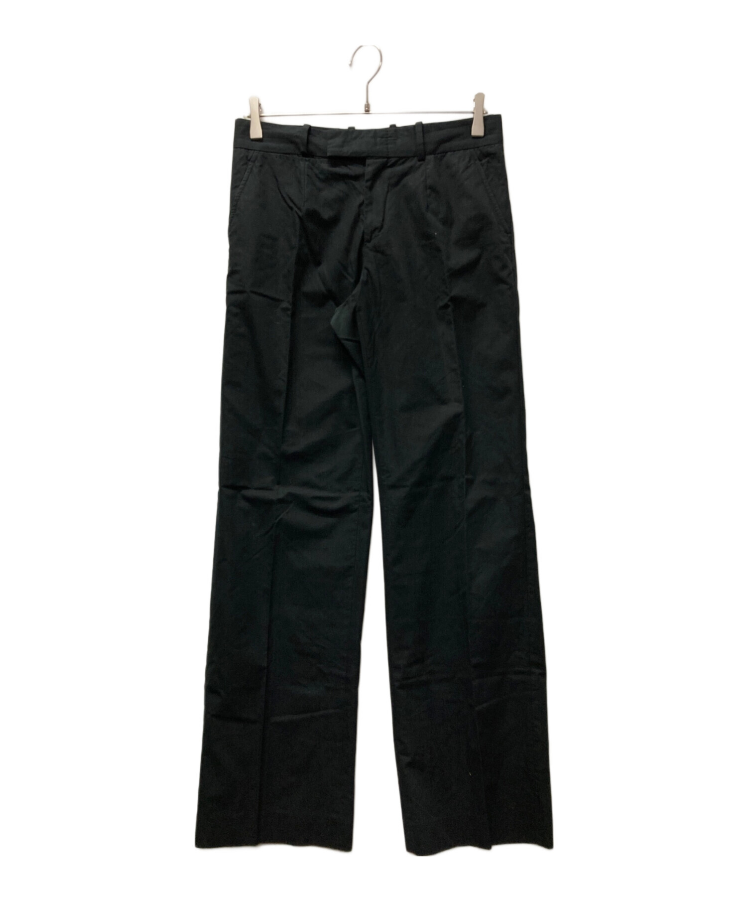 中古・古着通販】GUCCI (グッチ) ストレートパンツ ブラック サイズ:42