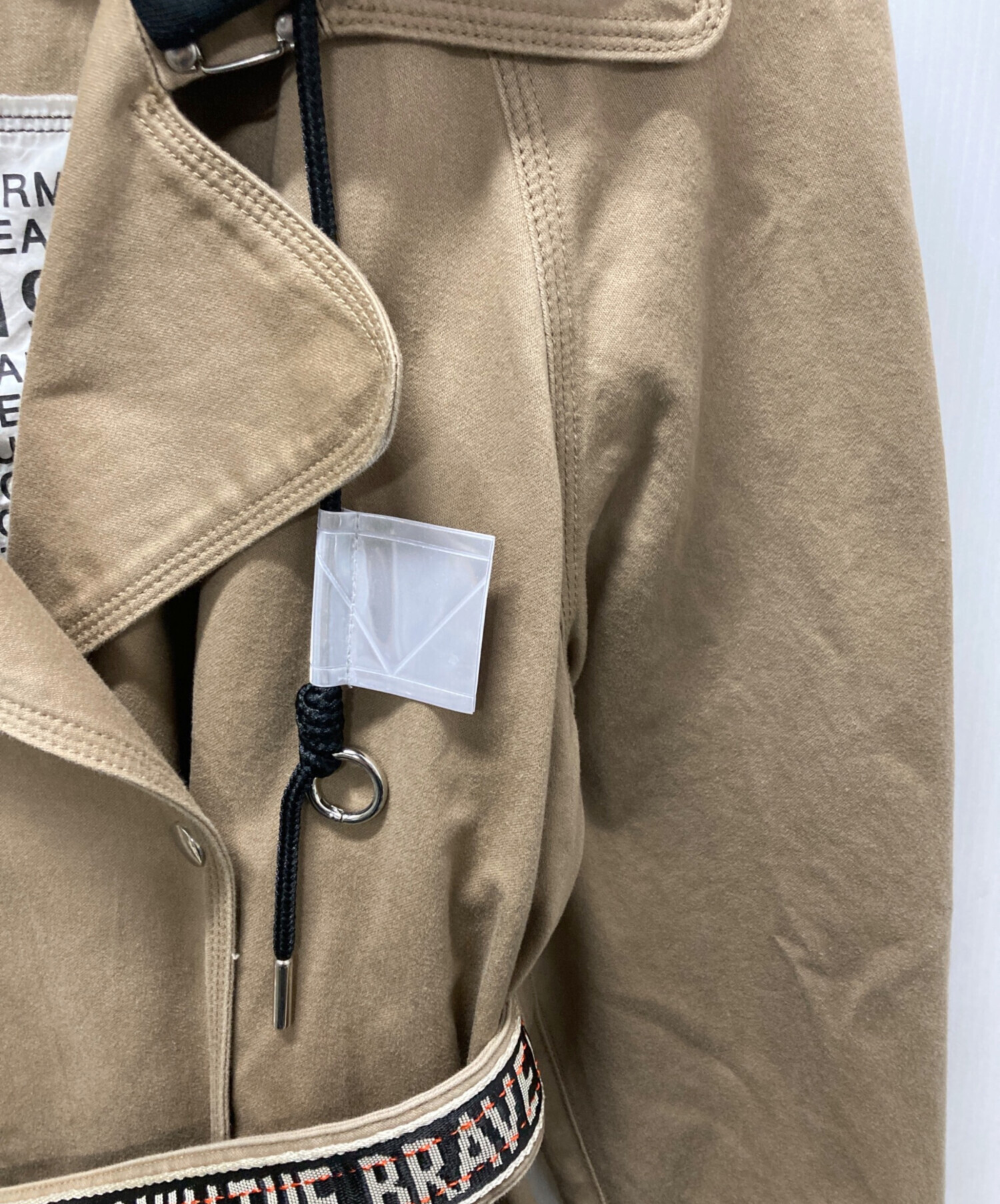 中古・古着通販】DIESEL (ディーゼル) フーデッドトレンチコート