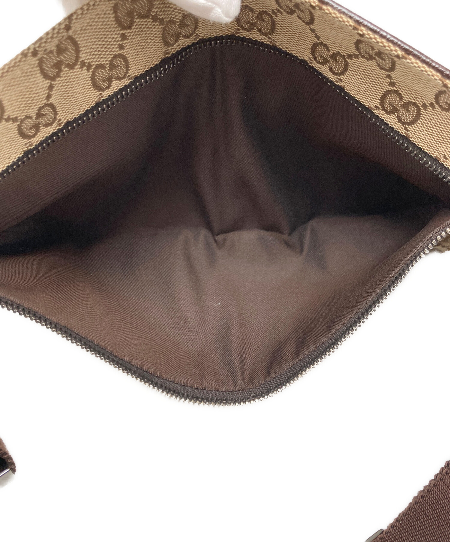 中古・古着通販】GUCCI (グッチ) GGキャンバス ウエストポーチ