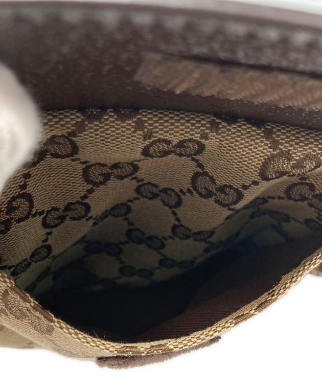 中古・古着通販】GUCCI (グッチ) GGキャンバス ウエストポーチ