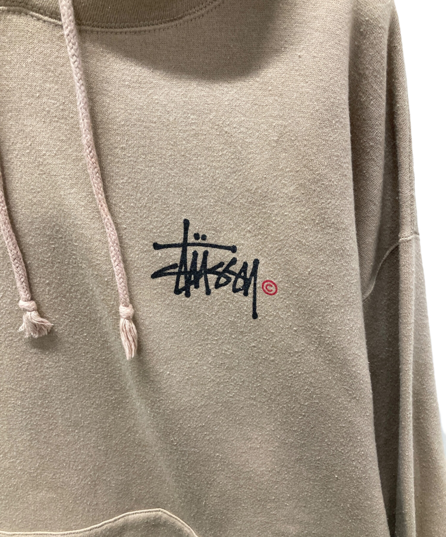 中古・古着通販】stussy (ステューシー) 90s ロゴプリントパーカー