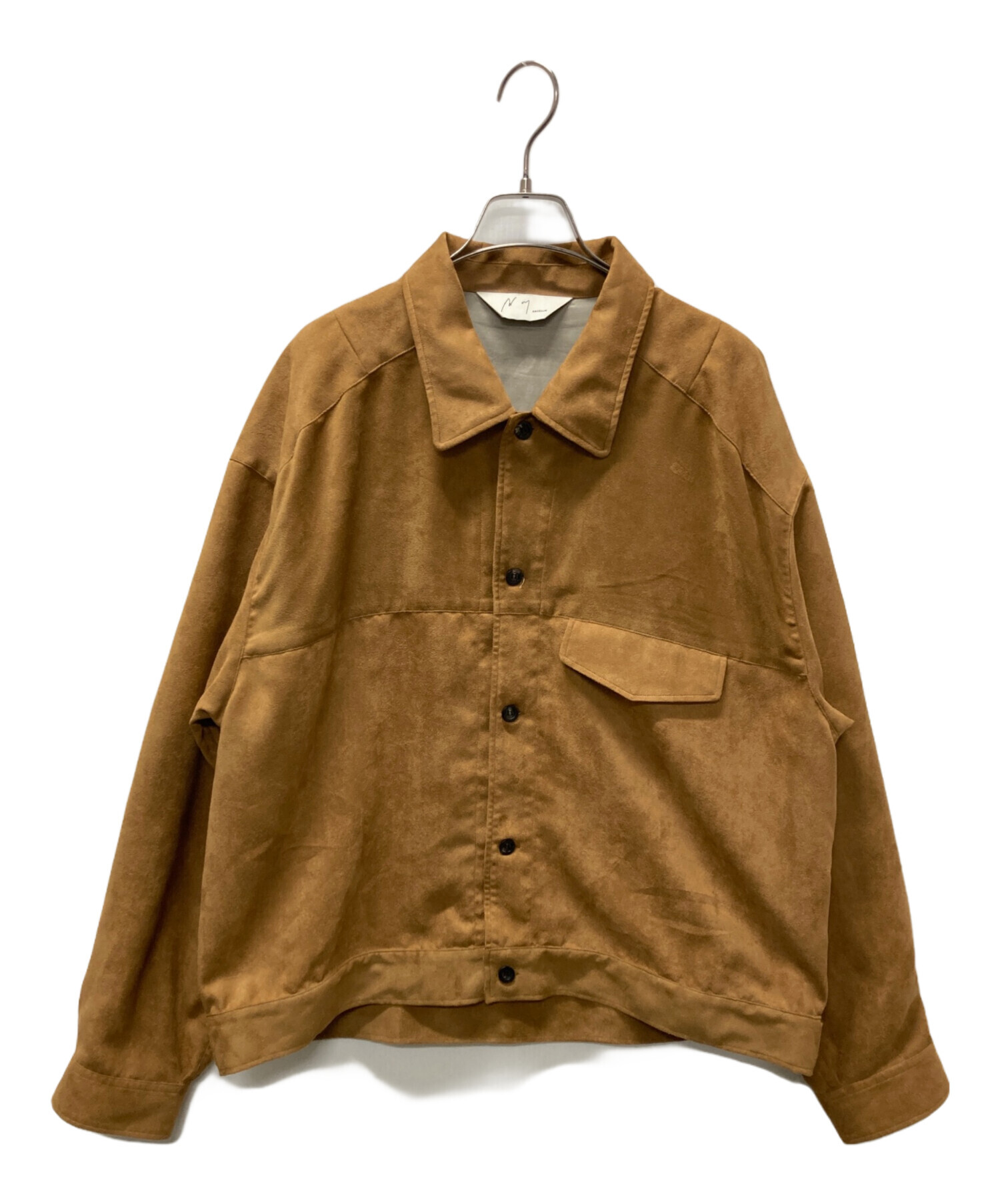 中古・古着通販】ANCELLM (アンセルム) VEGAN SUEDE WORK SHIRT