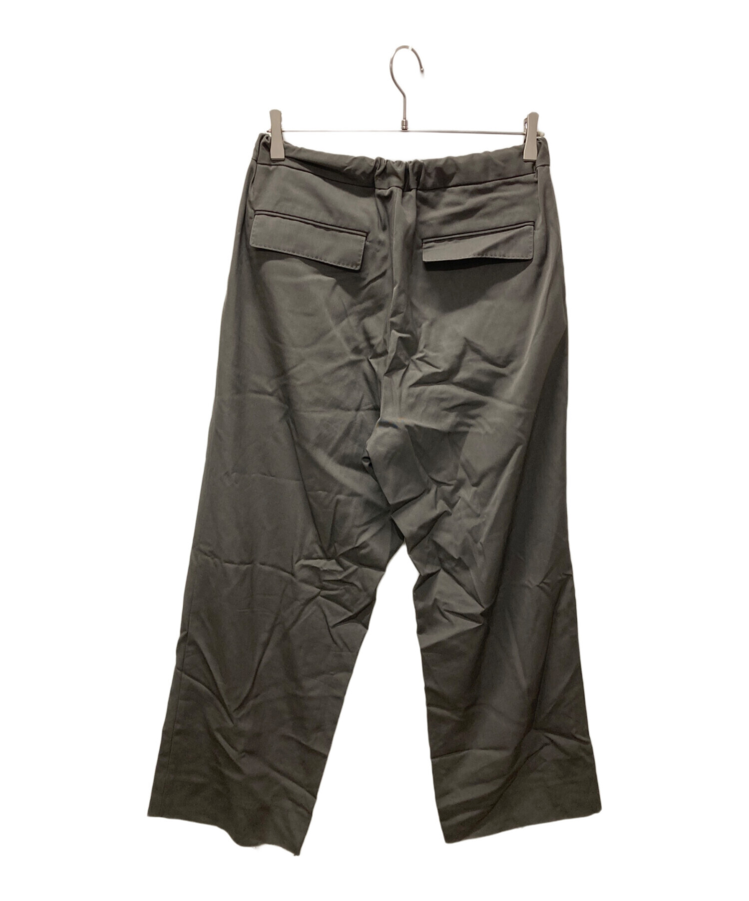 THE RERACS ワイドスラックス 46 中古・古着通販】THE RERACS (ザ リラクス) THE EASY SLACKS WIDE