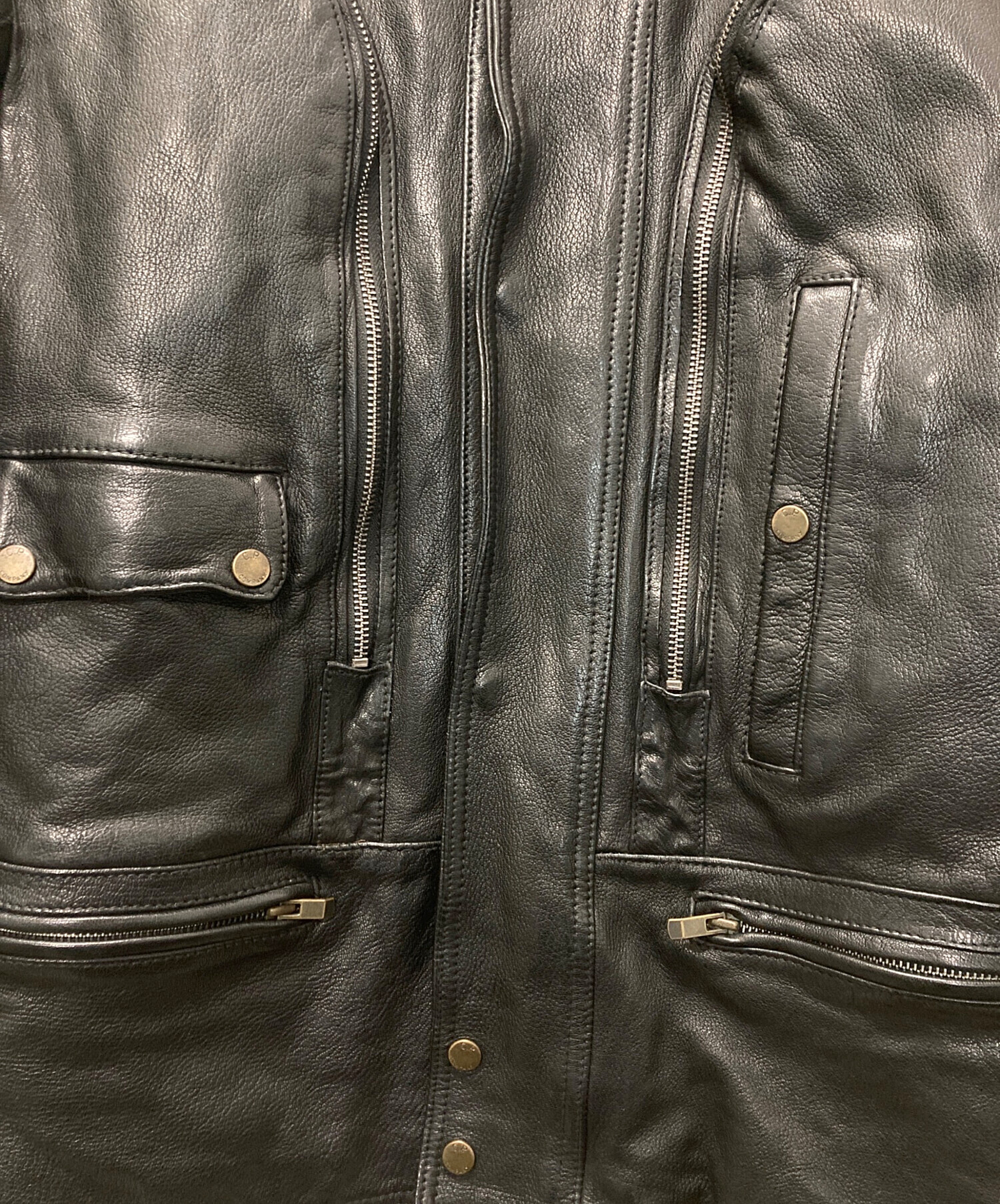 中古・古着通販】C.P COMPANY (シーピーカンパニー) レザージャケット
