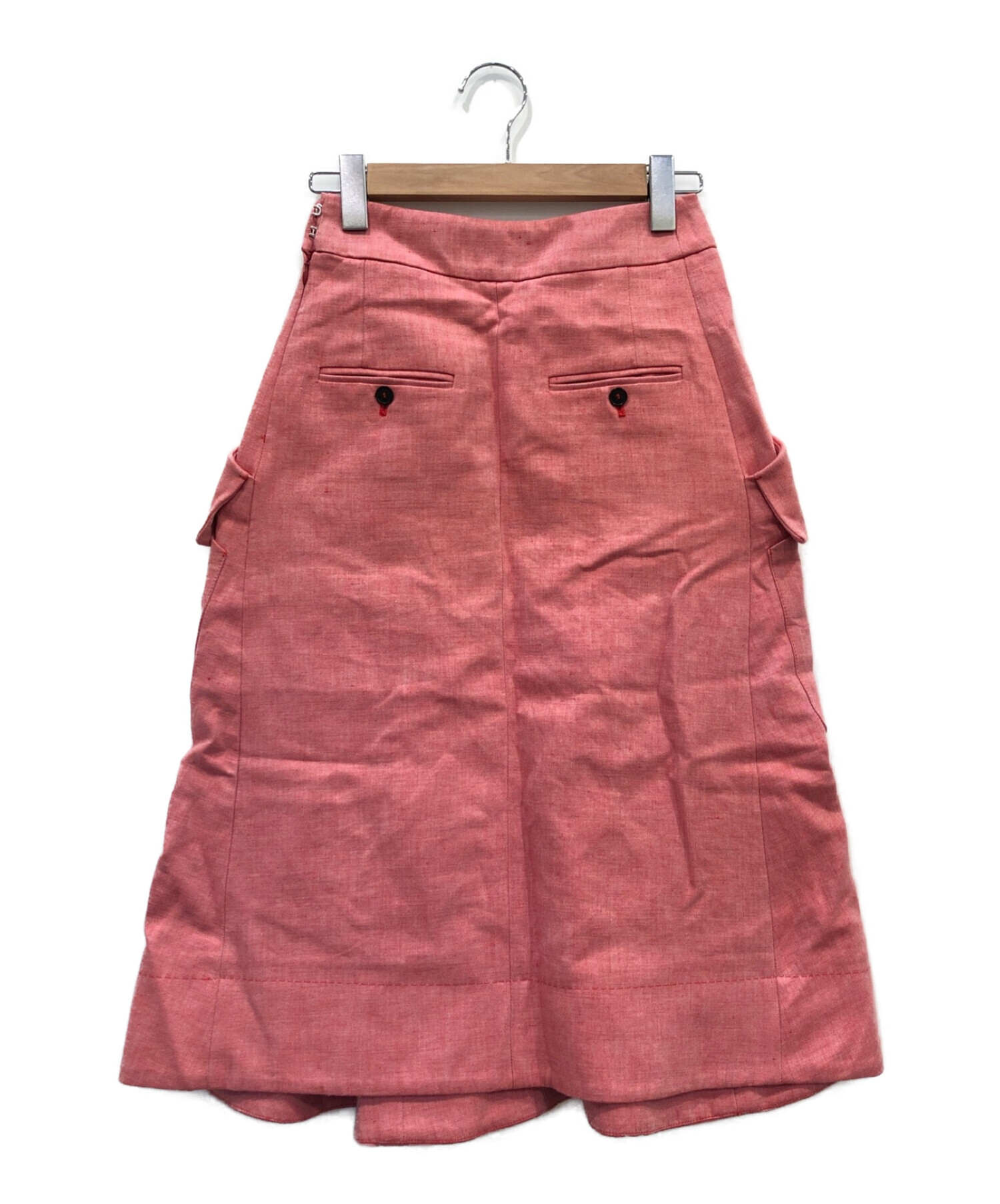 中古・古着通販】CARVEN (カルヴェン) A-line Skirt With Oversized 