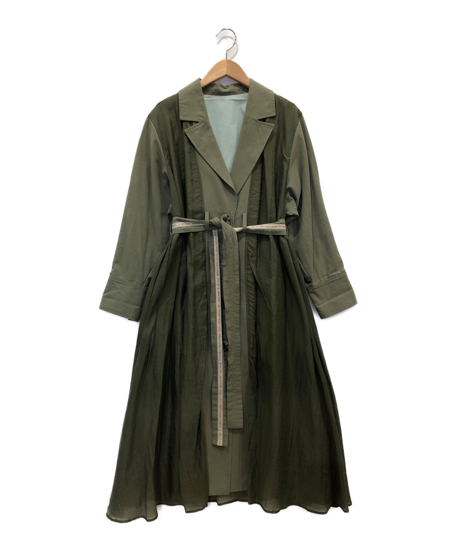 Eimee Law コート アウター ミックスシャギー配色ロングコート