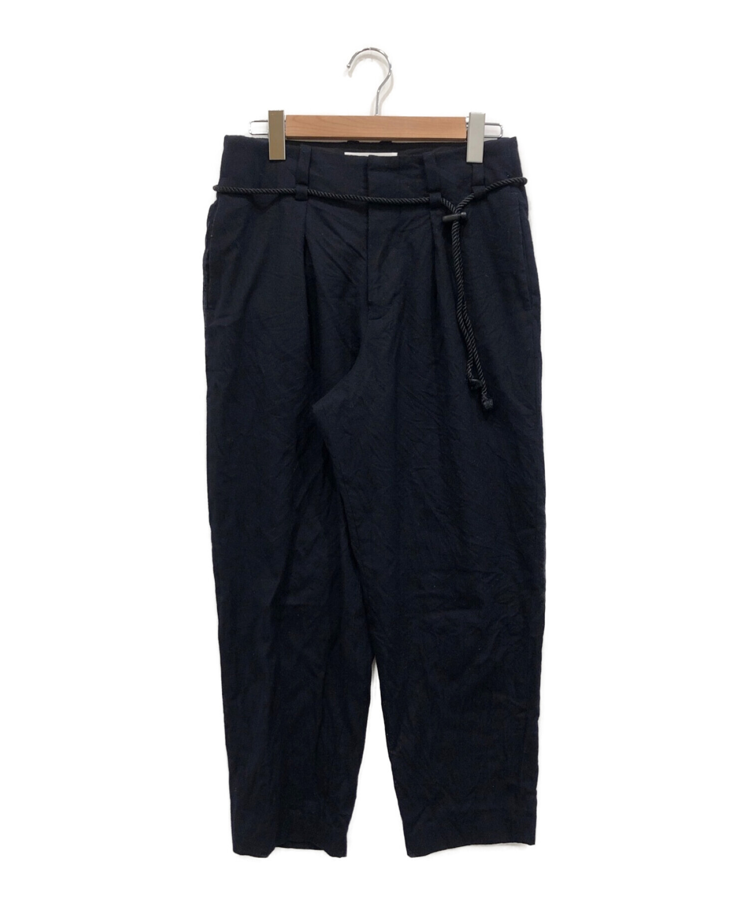 中古・古着通販】ETHOSENS (エトセンス) パンツ ネイビー サイズ:表記 