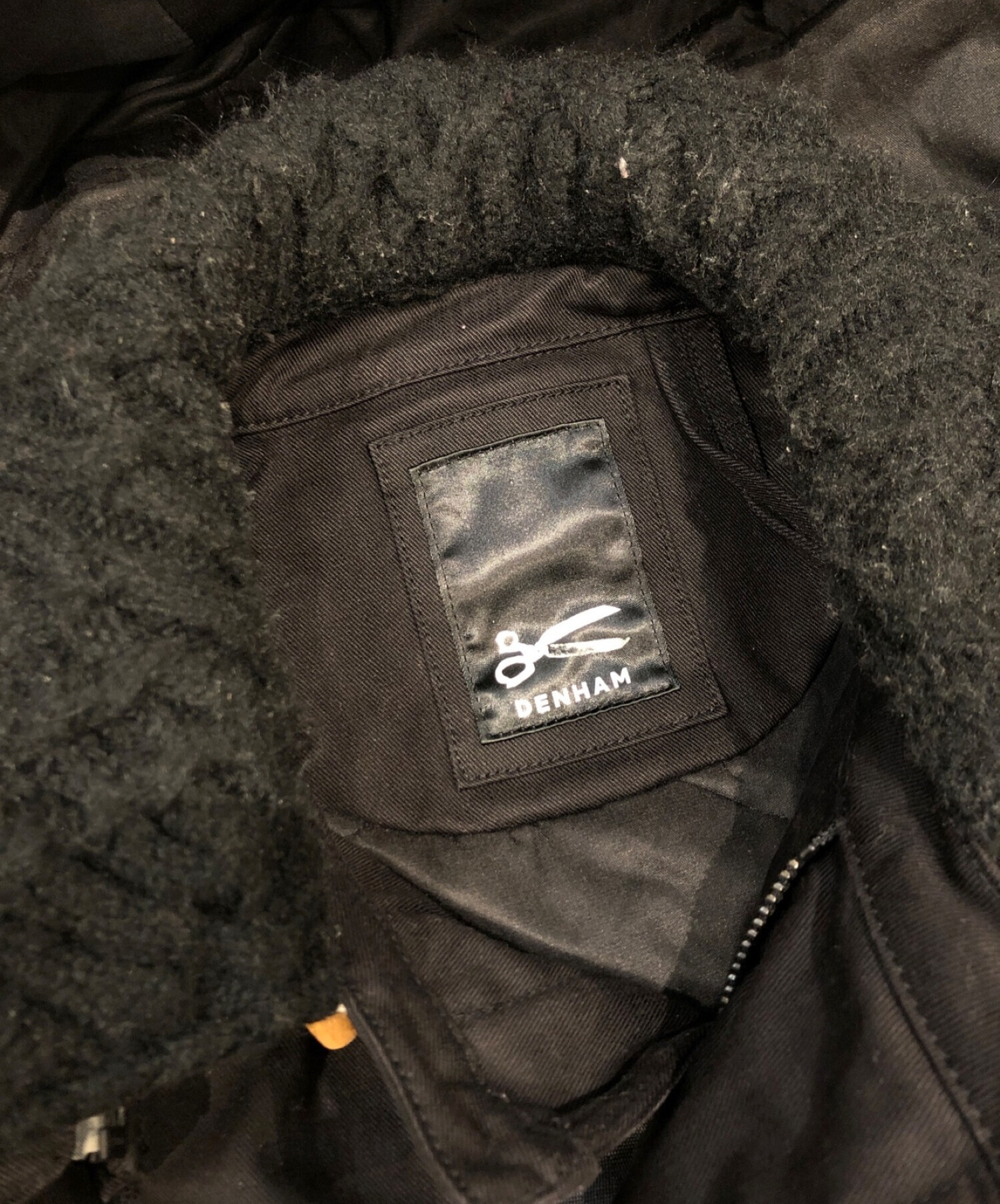 中古・古着通販】Denham (デンハム) WINTER ARMY COAT ブラック