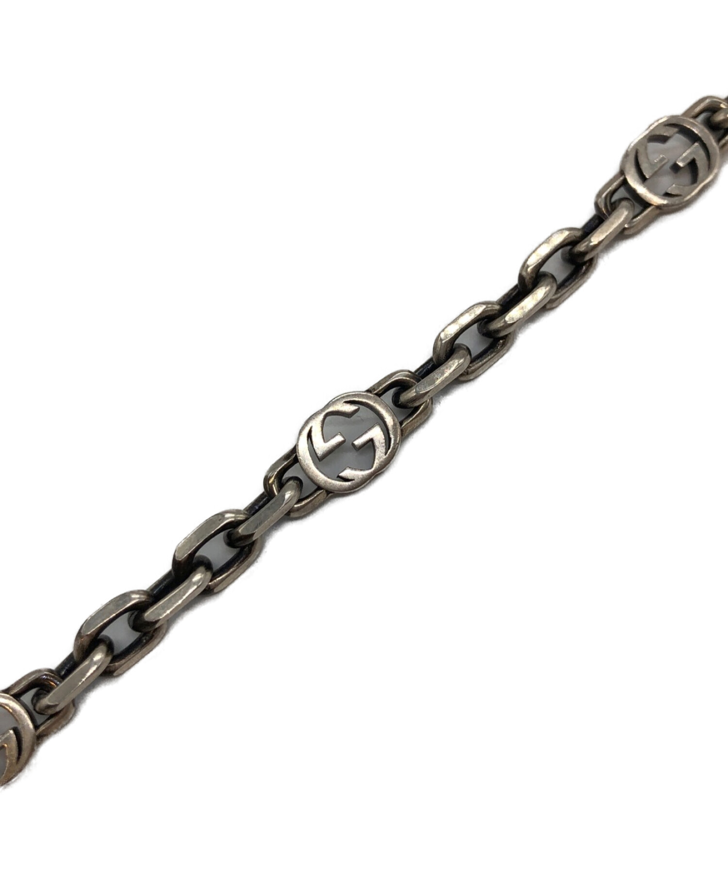 中古・古着通販】GUCCI (グッチ) インターロッキングGチェーン 