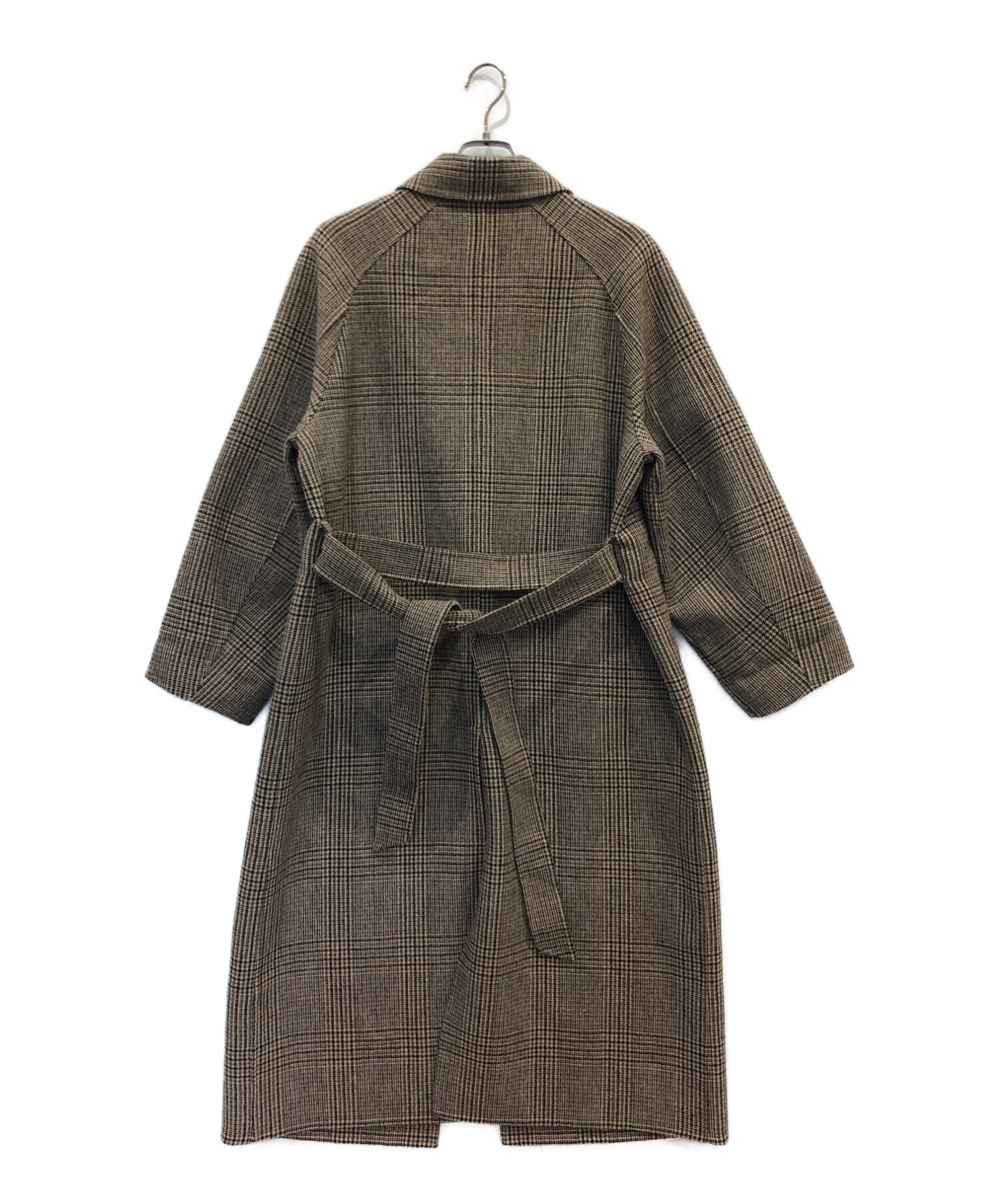 TODAYFUL ステンカラーチェックコート　38 todayfulトゥデイフル ステンカラーチェックコート 38