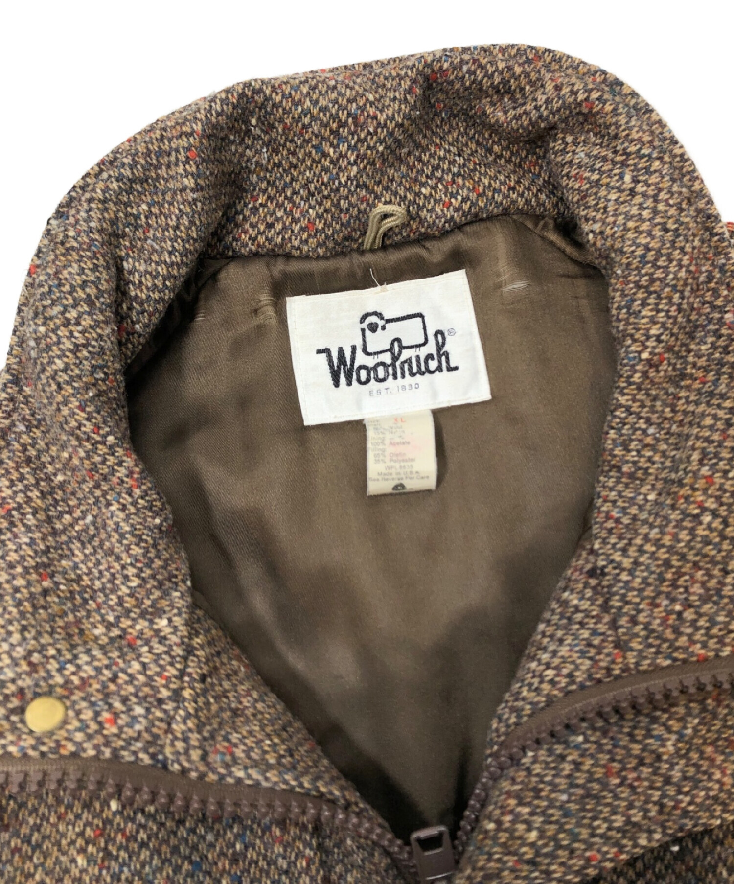 中古・古着通販】WOOLRICH (ウールリッチ) tweed cruiser jacket