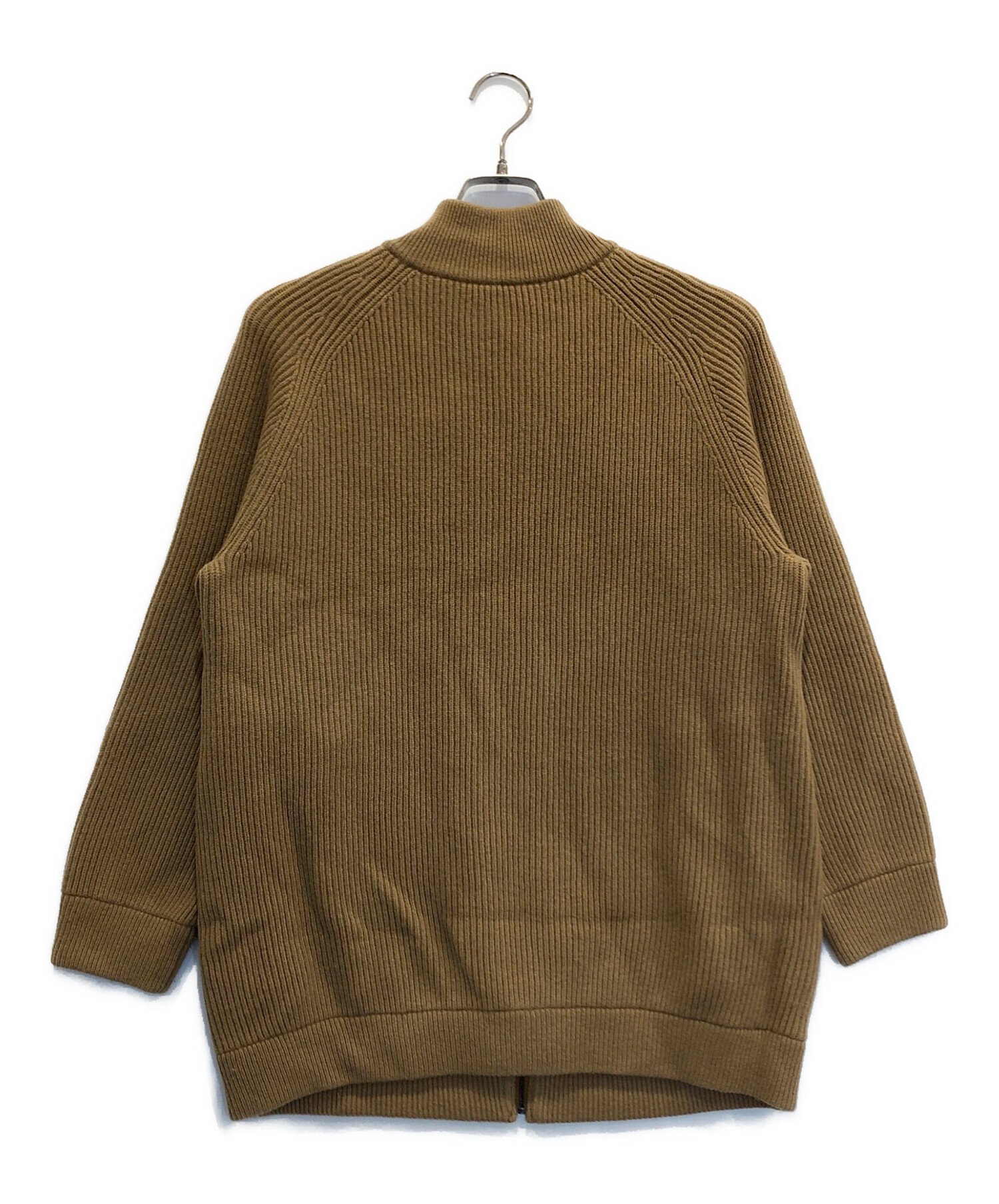 MACKINTOSH LONDON ウールニットコート バイカラー 38 DUNFORD】【Loro Piana Fabric】ウールツイルステンカラーコート