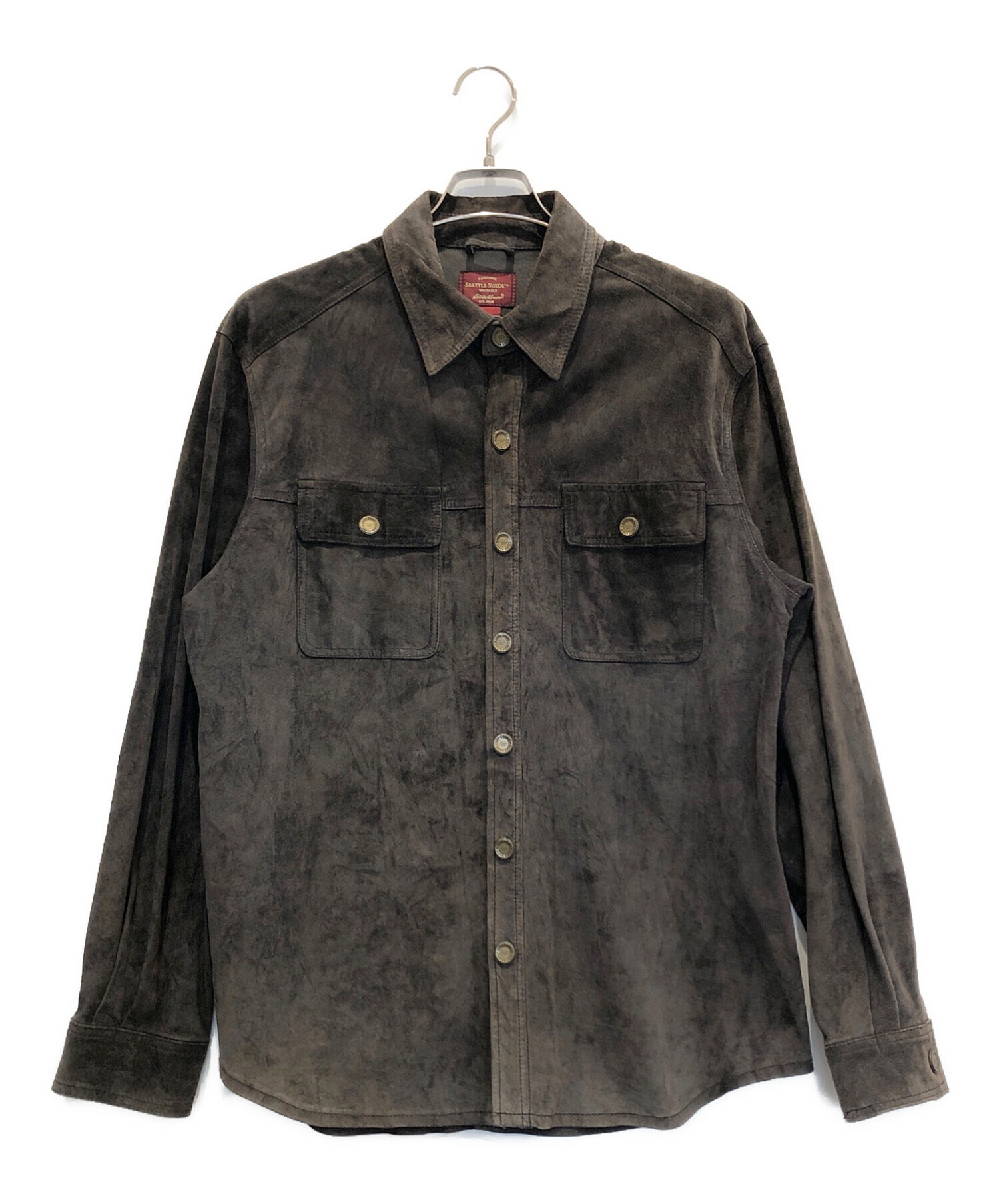 中古・古着通販】Eddie Bauer (エディーバウアー) スエードレザー