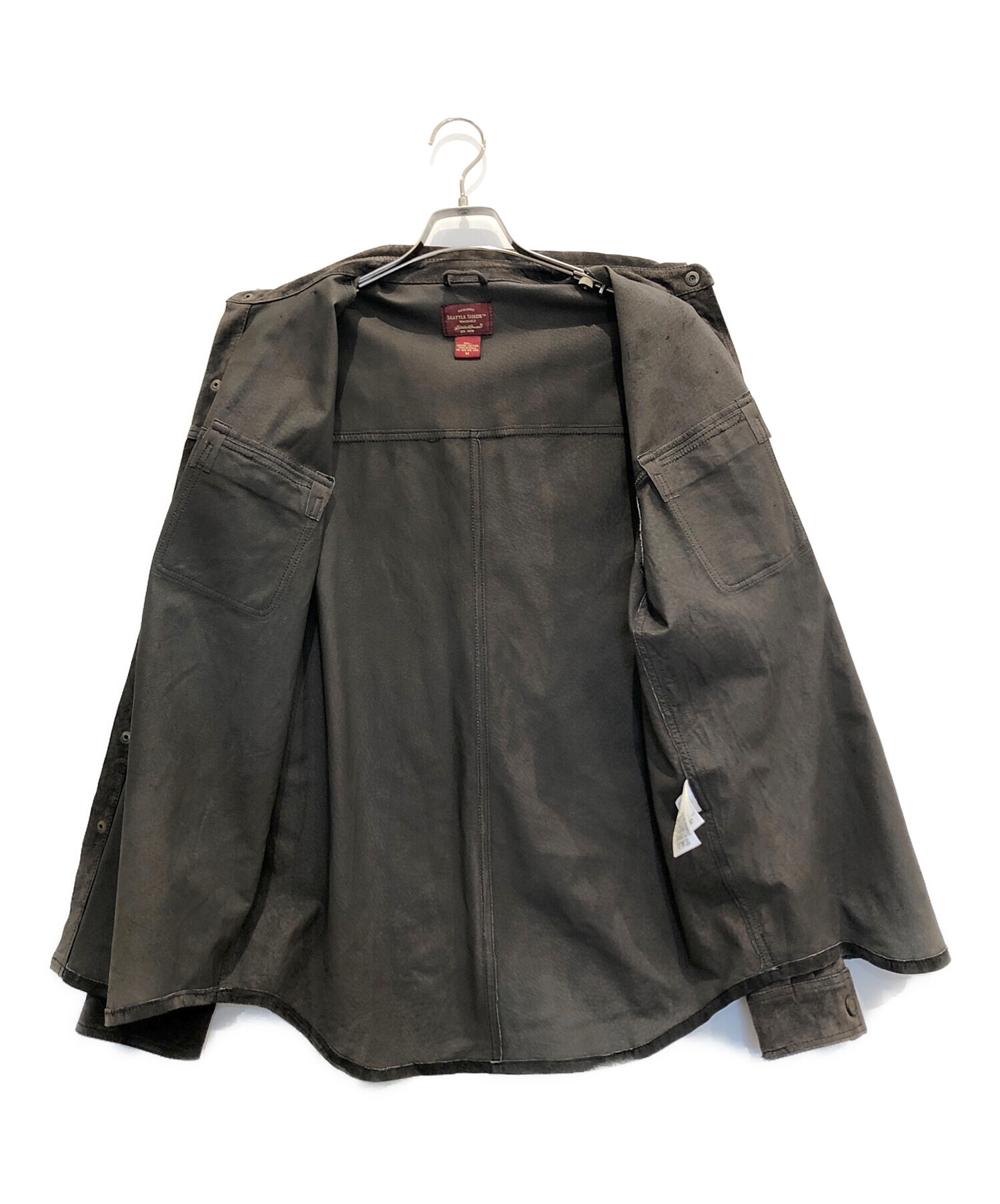 中古・古着通販】Eddie Bauer (エディーバウアー) スエードレザー