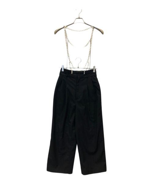 アメリヴィンテージ　ドロップパールサスペンダーパンツ 中古・古着通販】Ameri (アメリ) ドロップパールサスペンダーパンツ