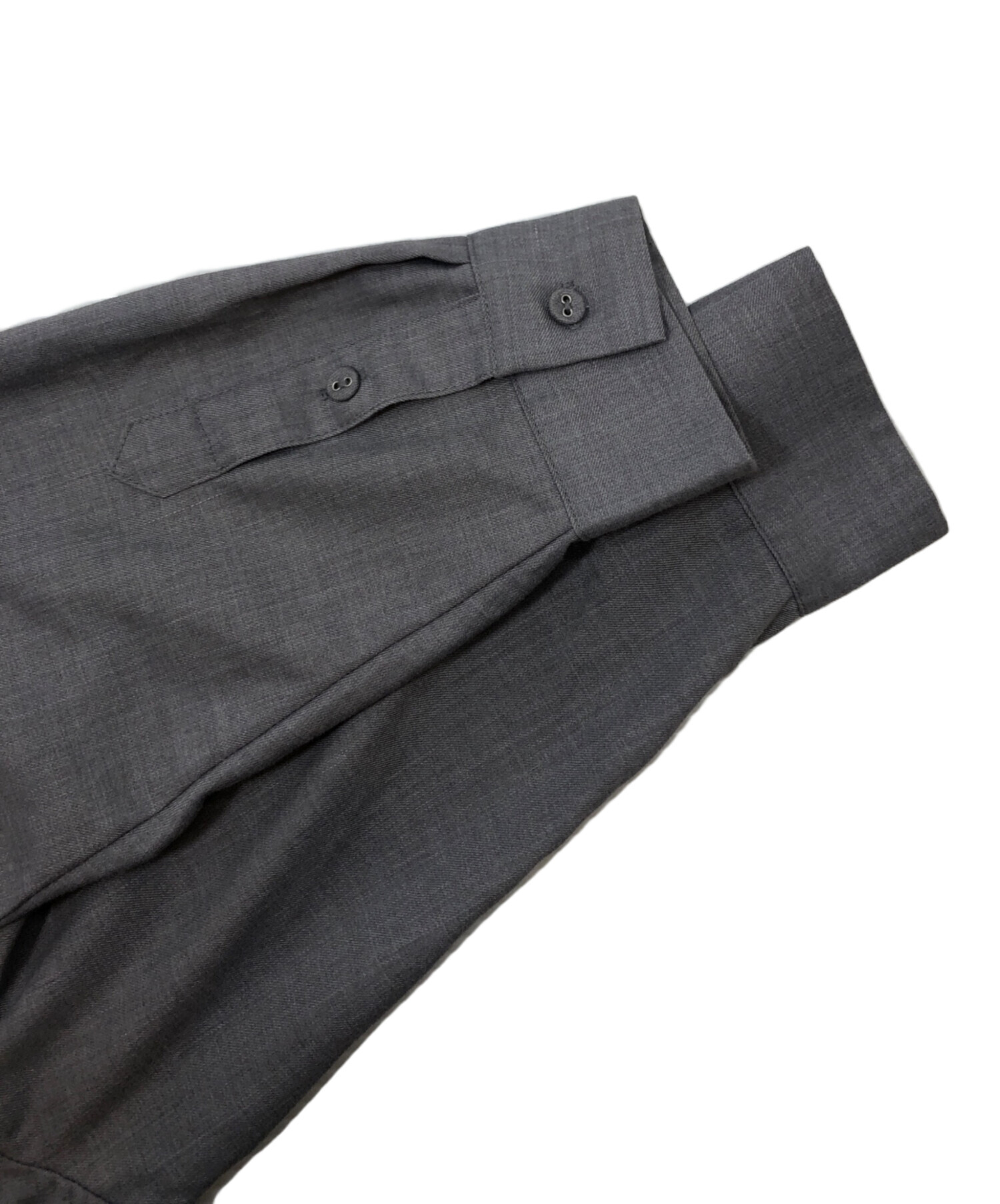 新品未使用SOÉJU ソージュ　バンドカラーワンピース　グレー バンドカラーシャツワンピース - SOÉJU online store｜上質な