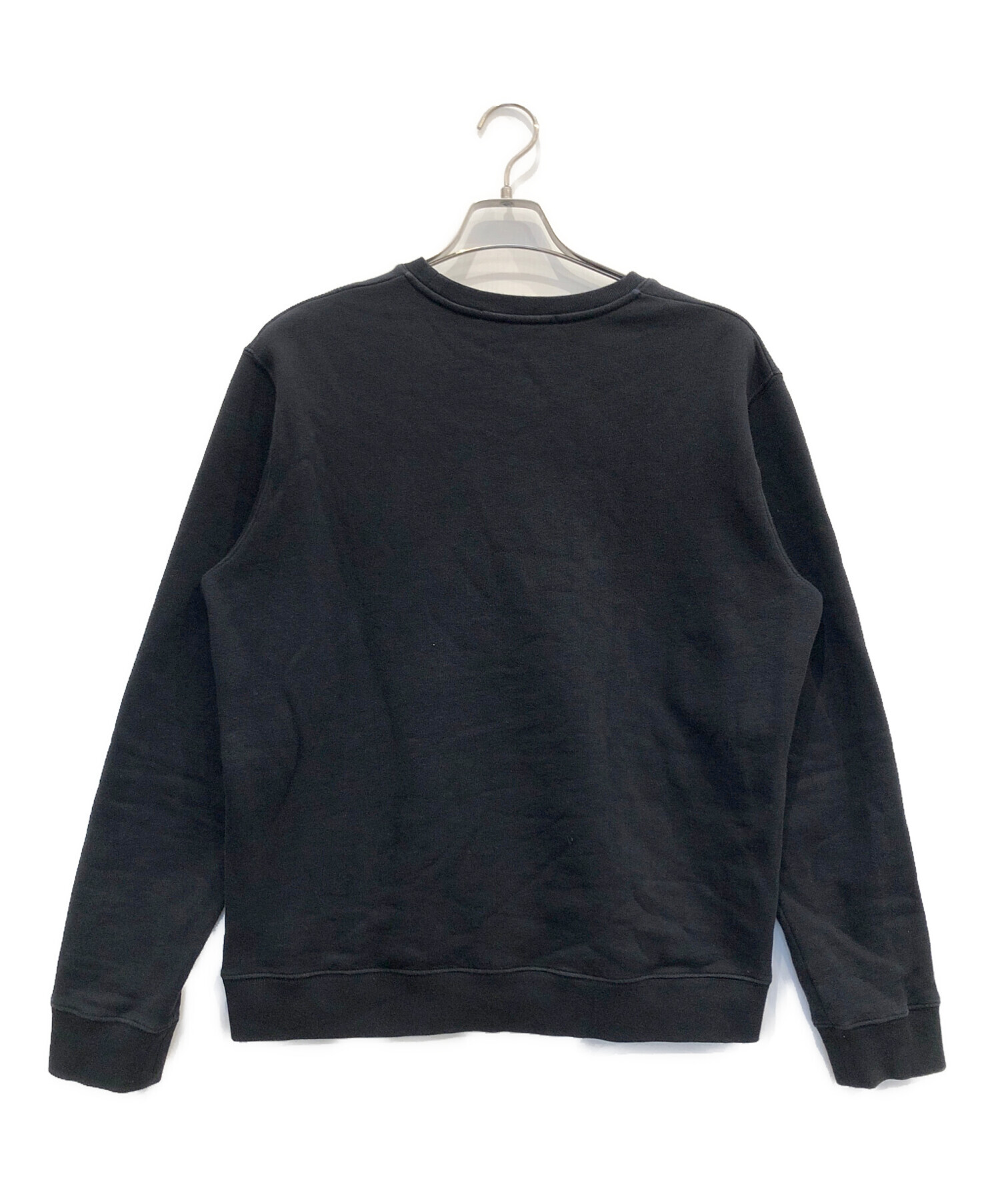 中古・古着通販】MSGM (エムエスジーエム) ロゴスウェット ブラック 