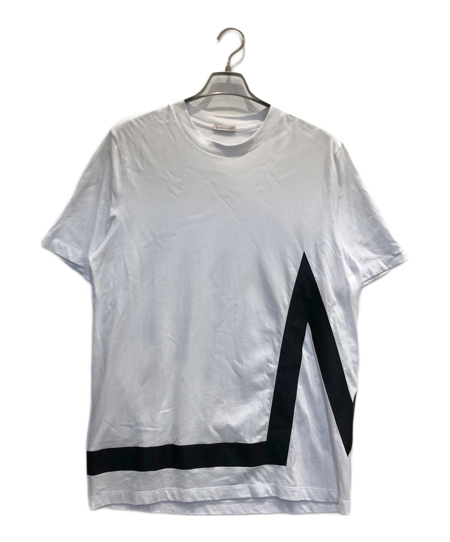 中古・古着通販】MONCLER (モンクレール) Tシャツ/Mモチーフロゴ 