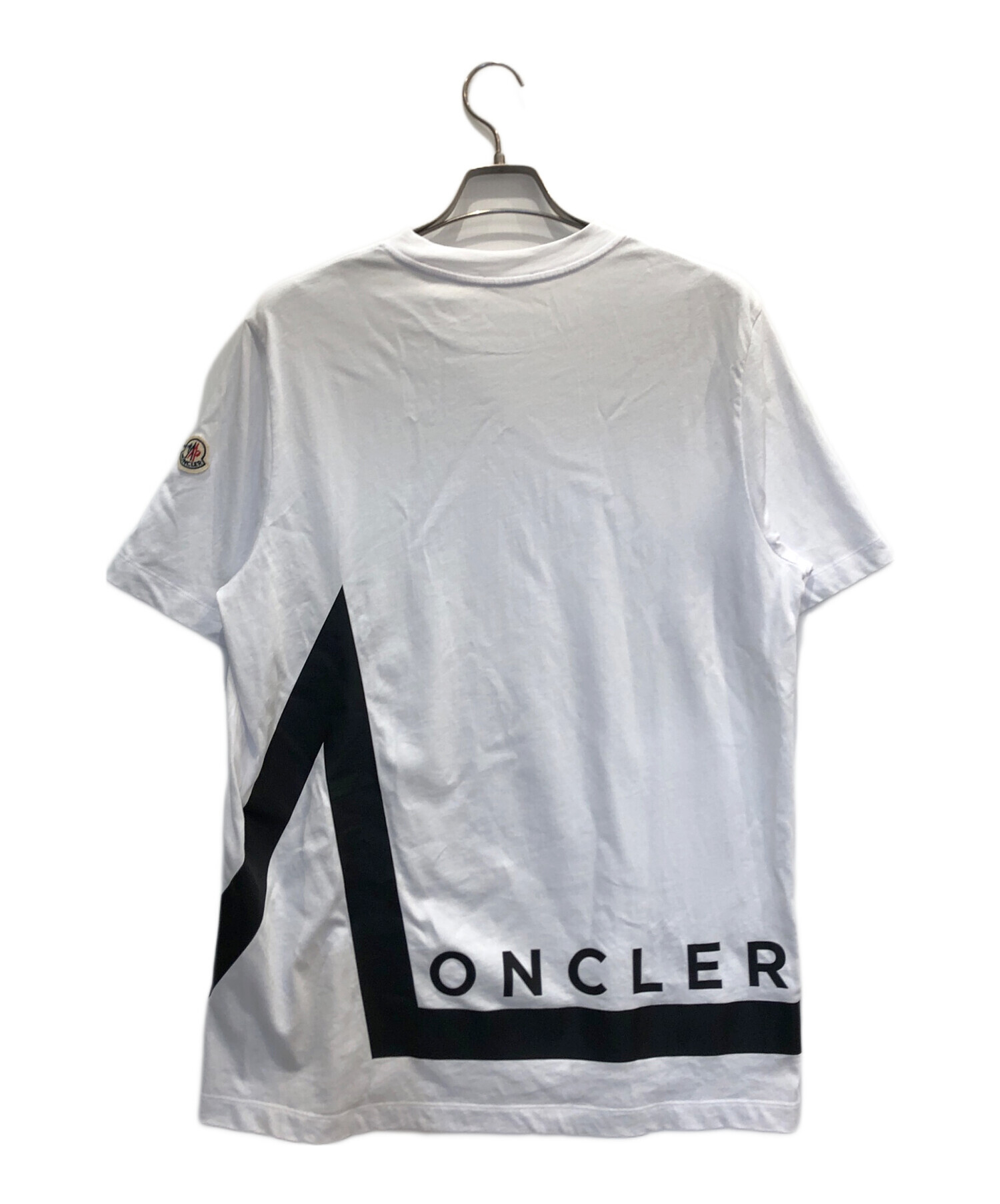 中古・古着通販】MONCLER (モンクレール) Tシャツ/Mモチーフロゴ 