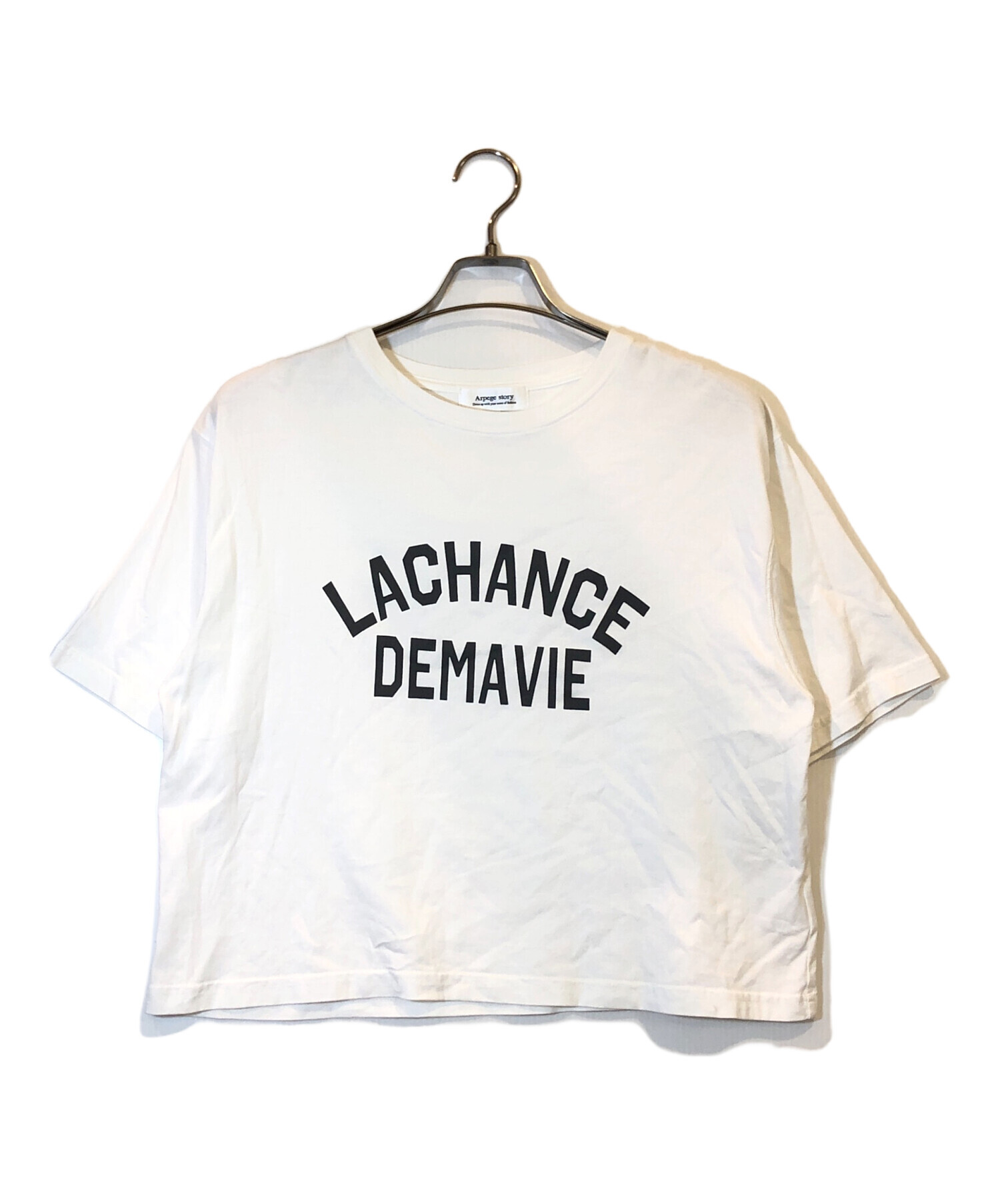Arpege story アルページュストーリー ロゴTシャツ 新品タグ付き