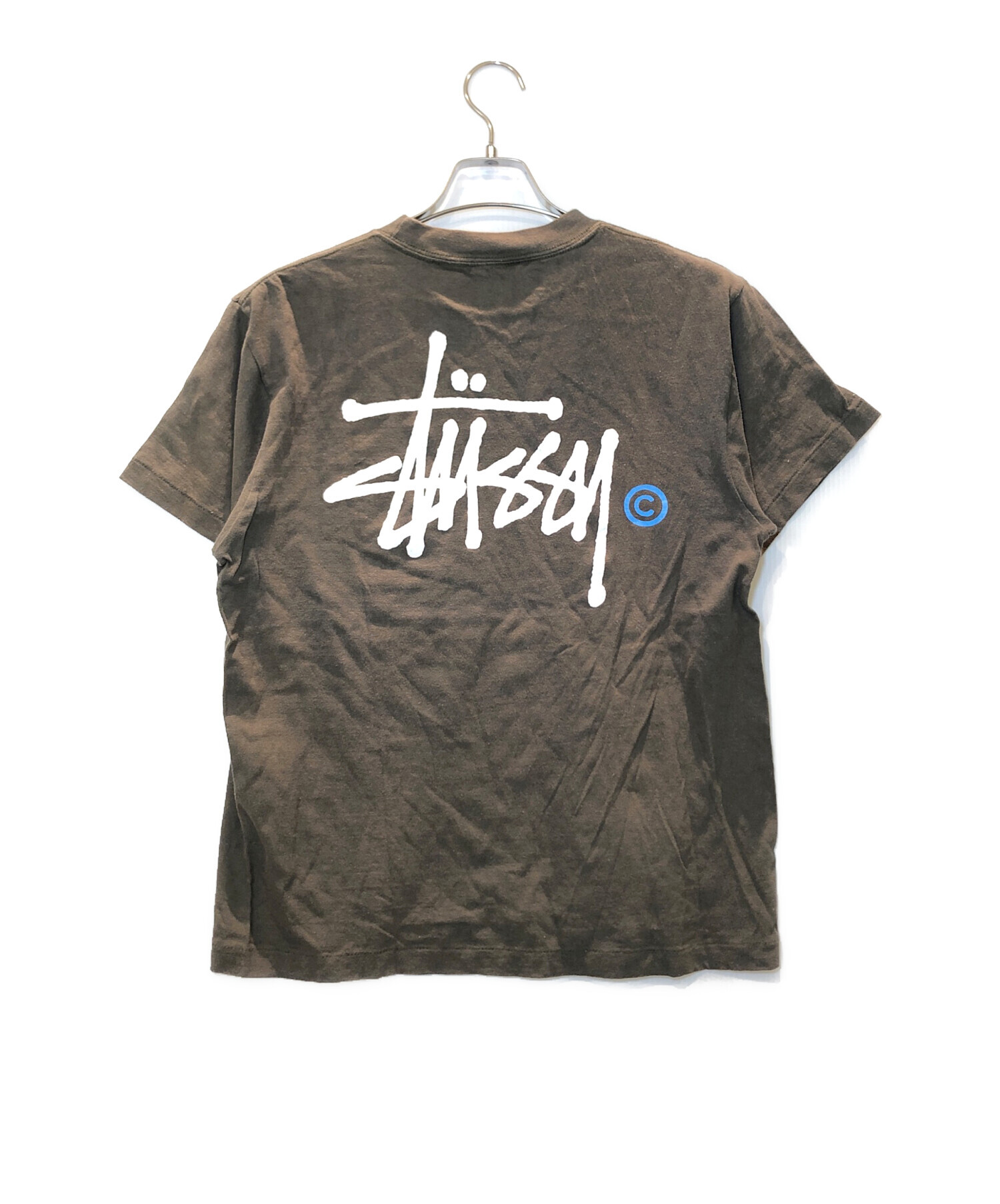 中古・古着通販】stussy (ステューシー) ロゴプリントTシャツ サイズ:M 